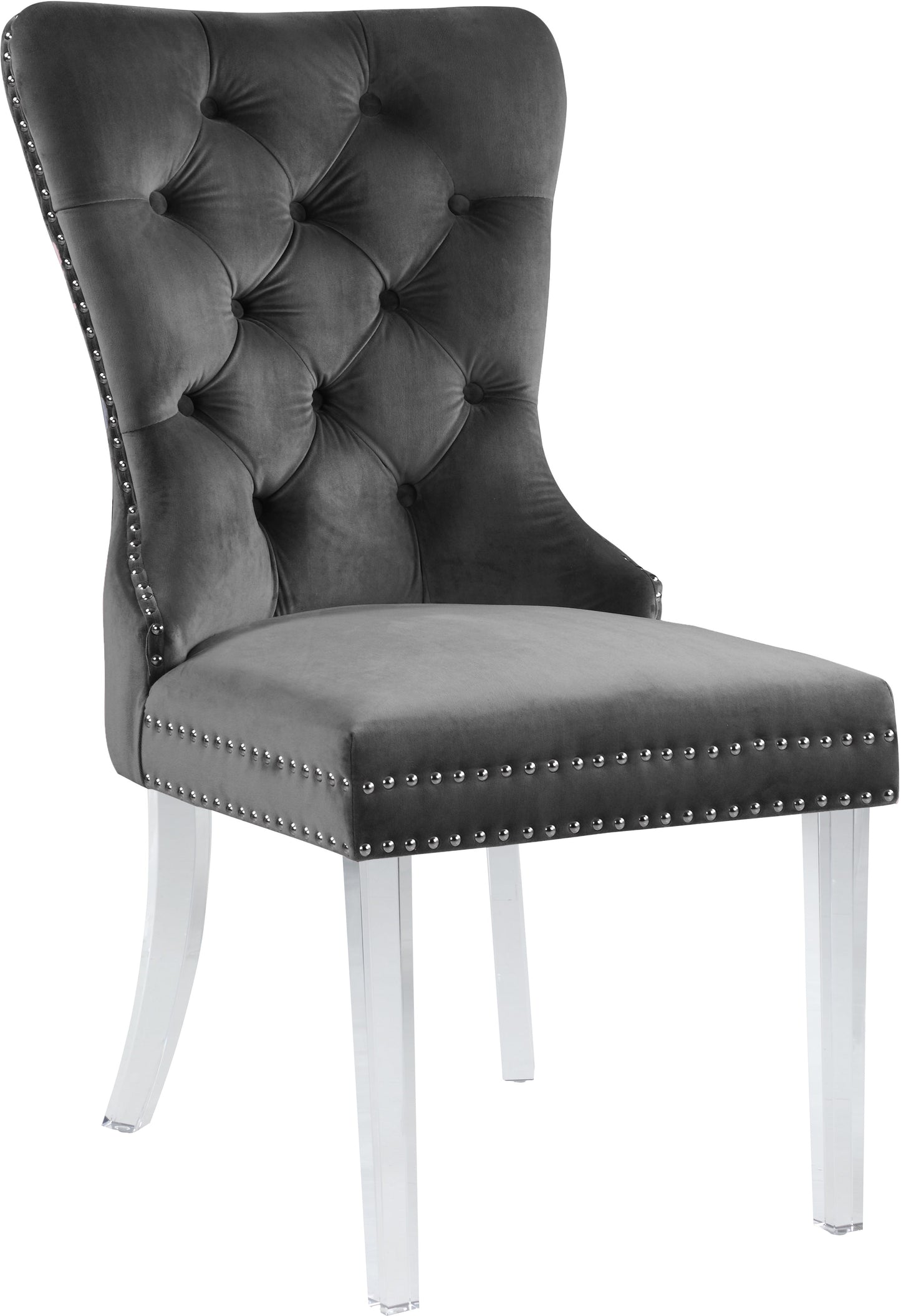 Miley Velvet Dining Chair - Furniture Depot