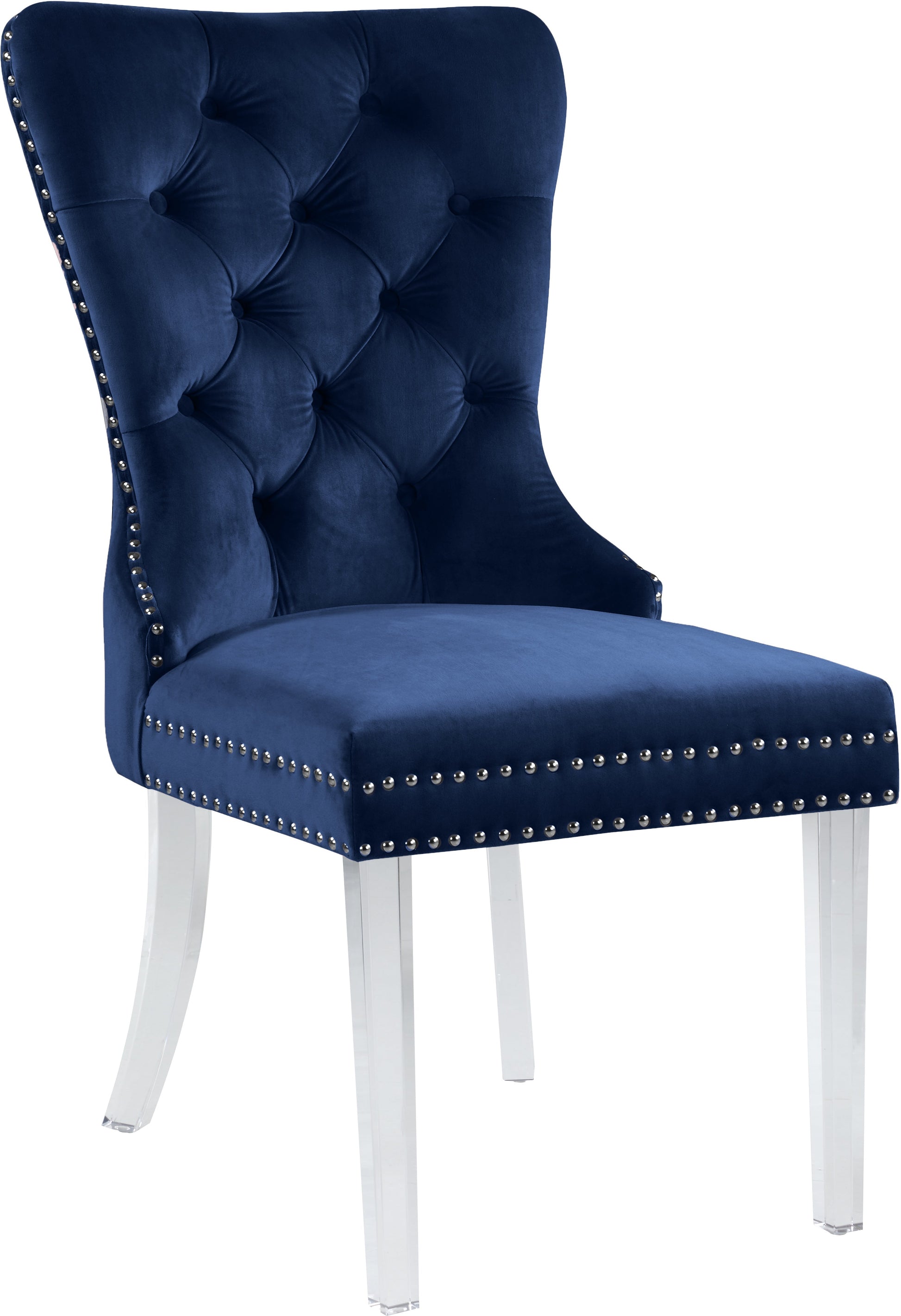 Miley Velvet Dining Chair - Furniture Depot