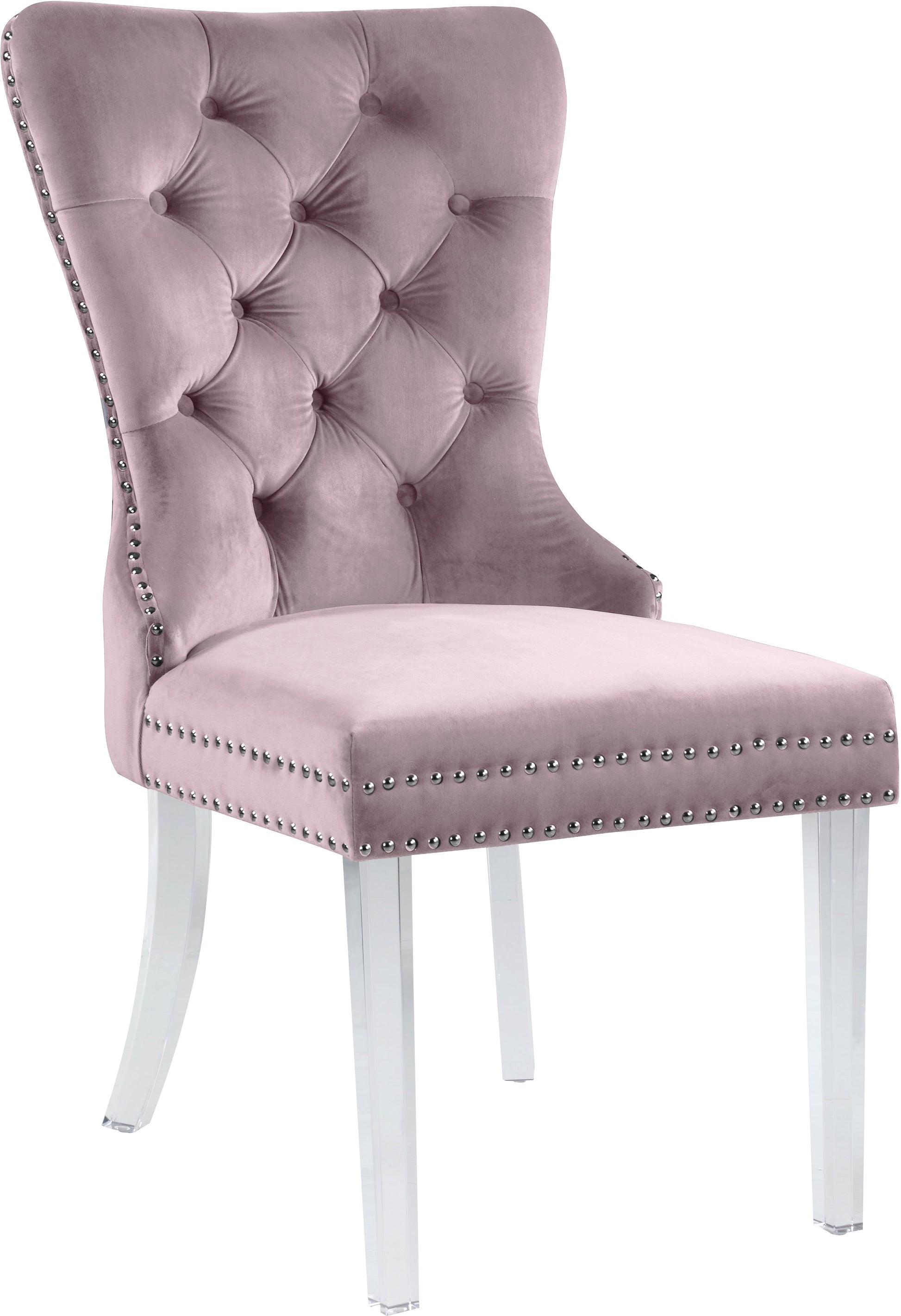 Miley Velvet Dining Chair - Furniture Depot