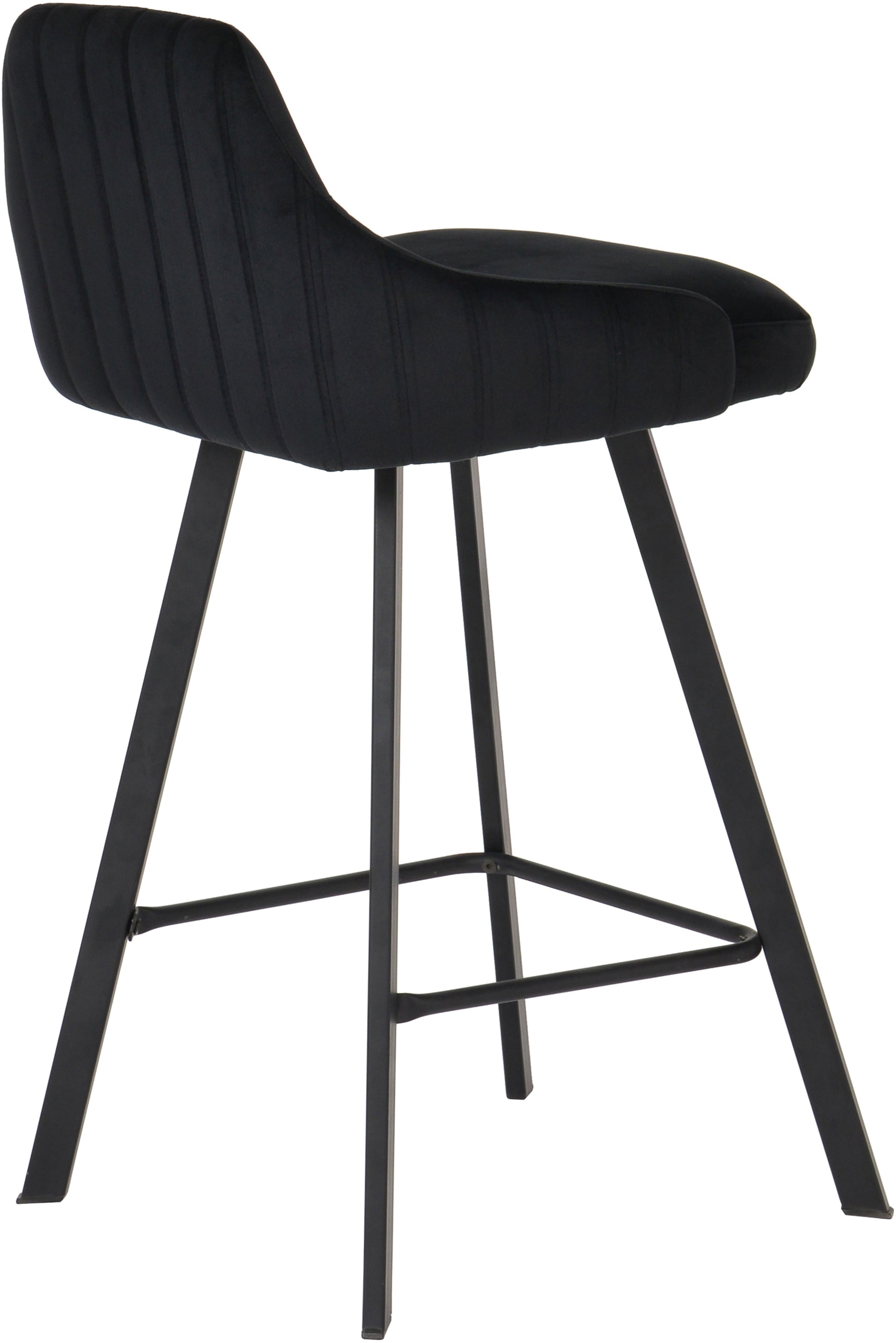 Viviene Velvet Stool - Furniture Depot