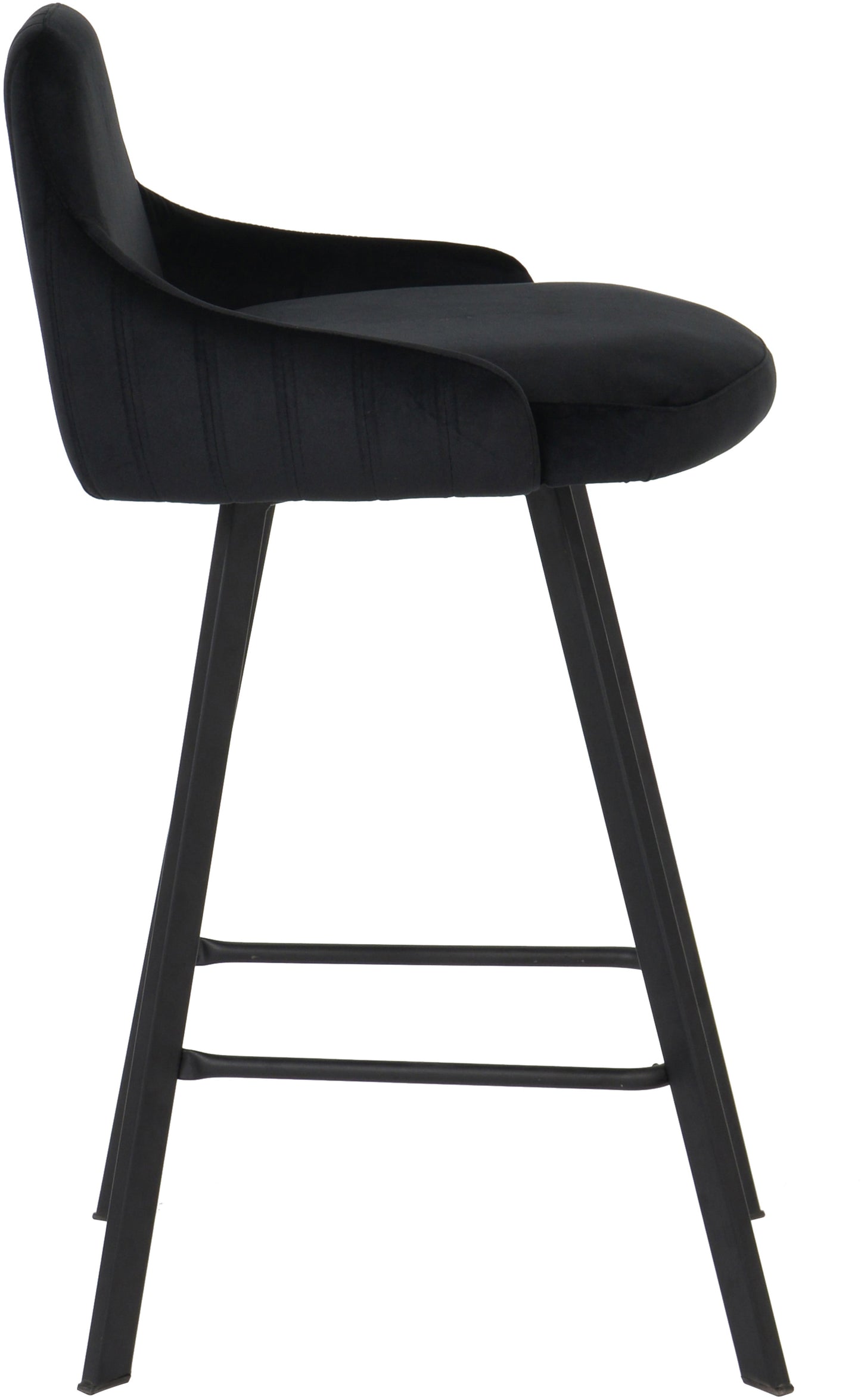 Viviene Velvet Stool - Furniture Depot