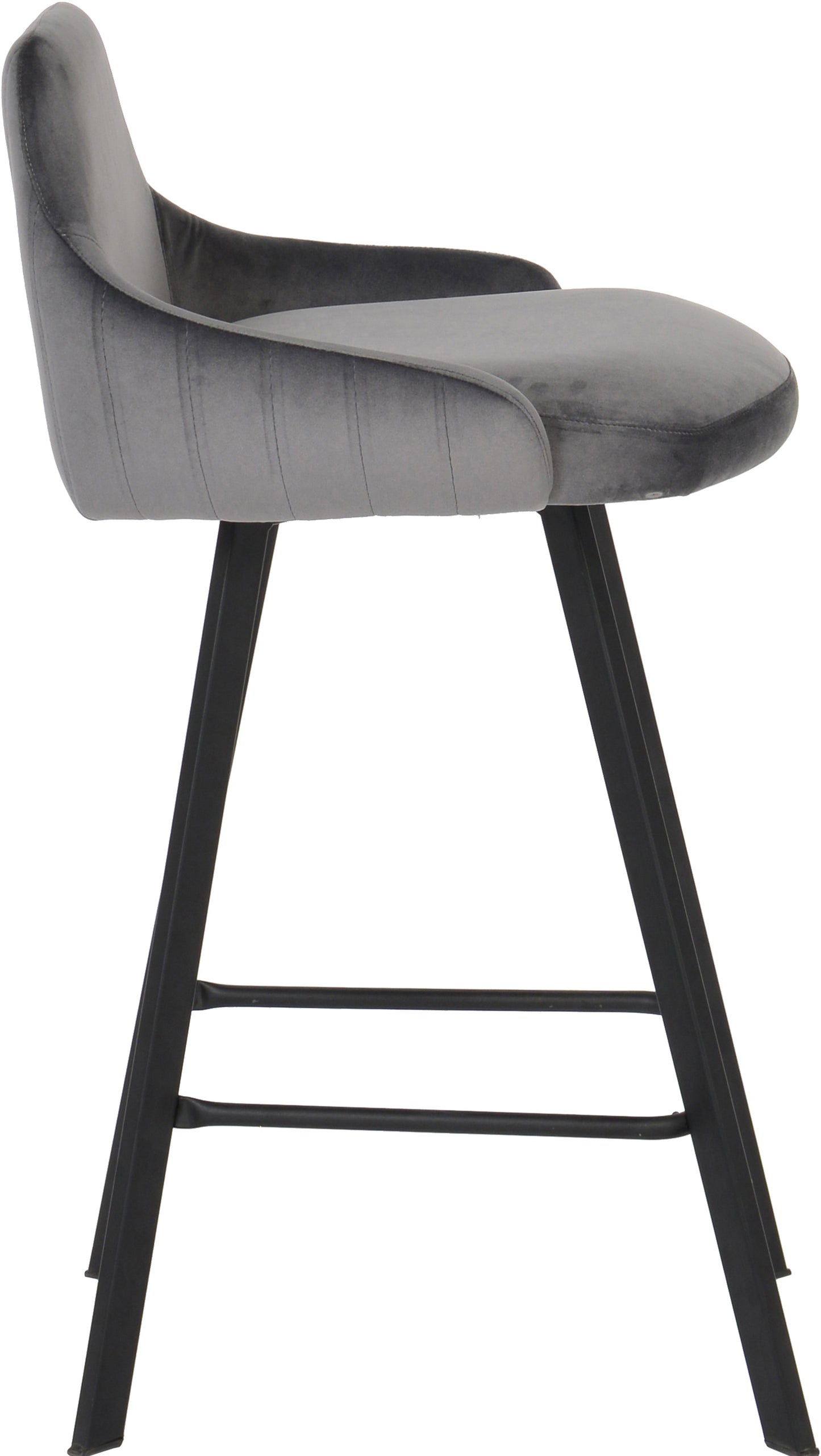 Viviene Velvet Stool - Furniture Depot