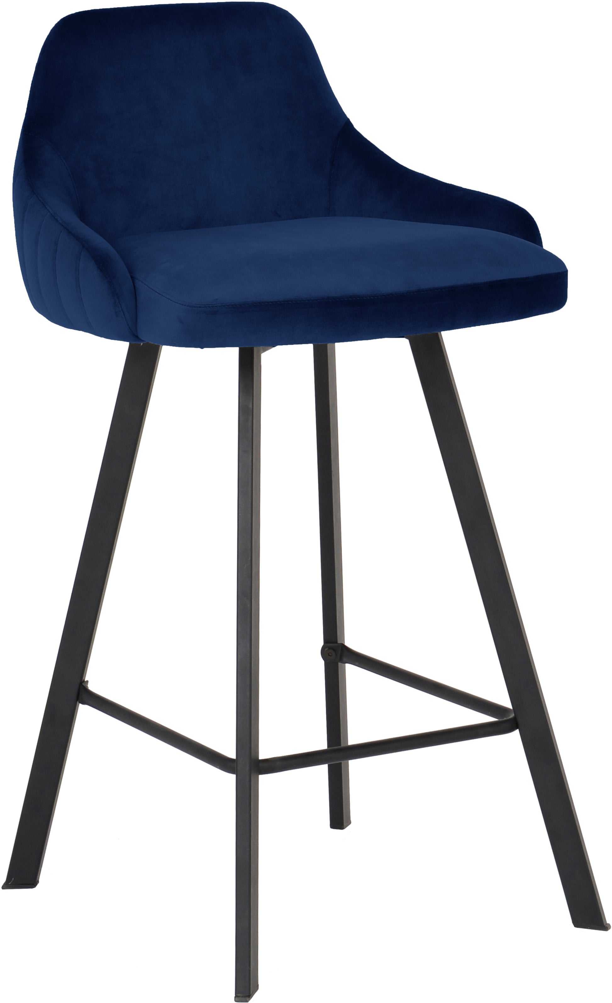 Viviene Velvet Stool - Furniture Depot