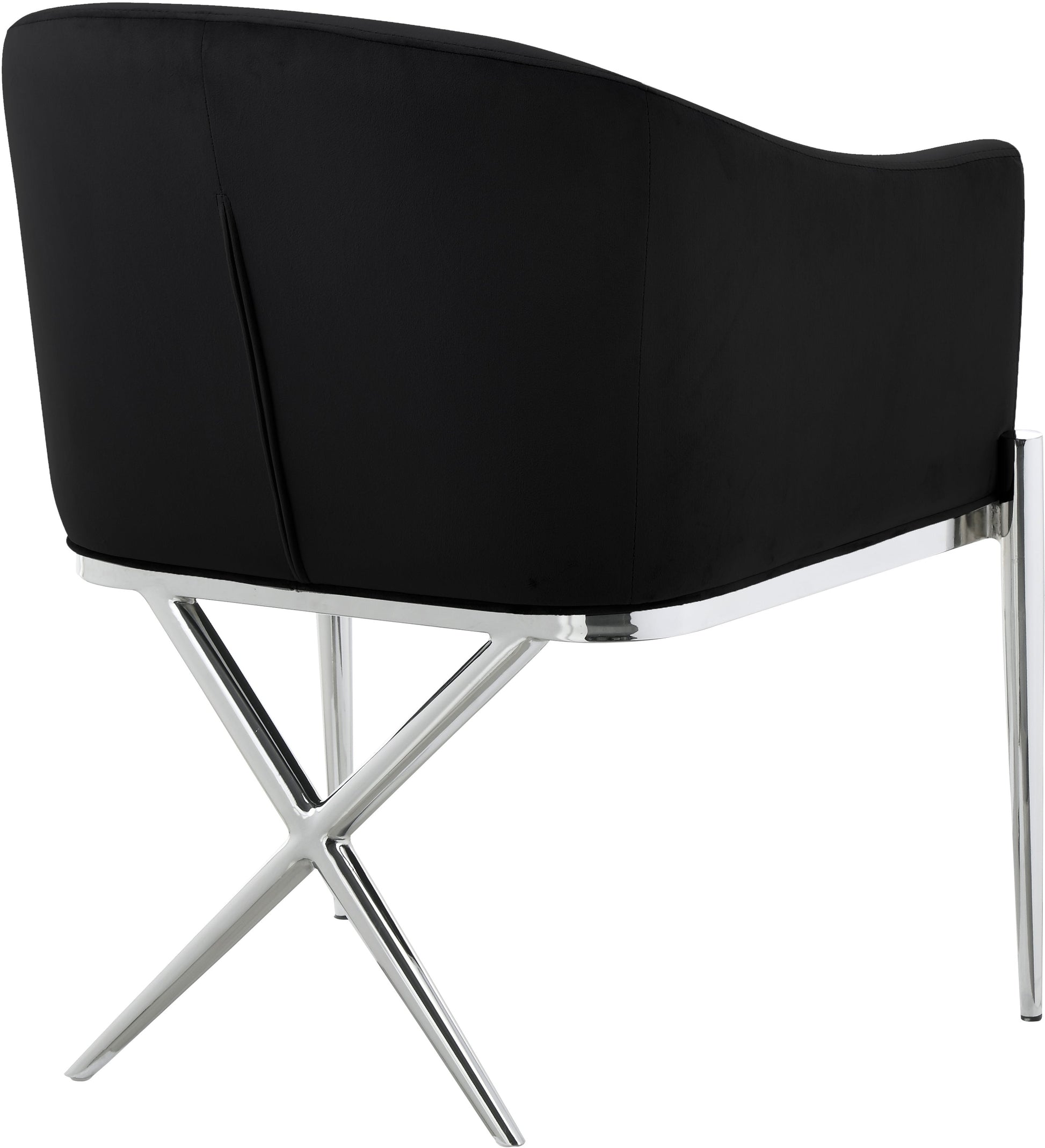 Xavier Velvet Dining Chair - Furniture Depot