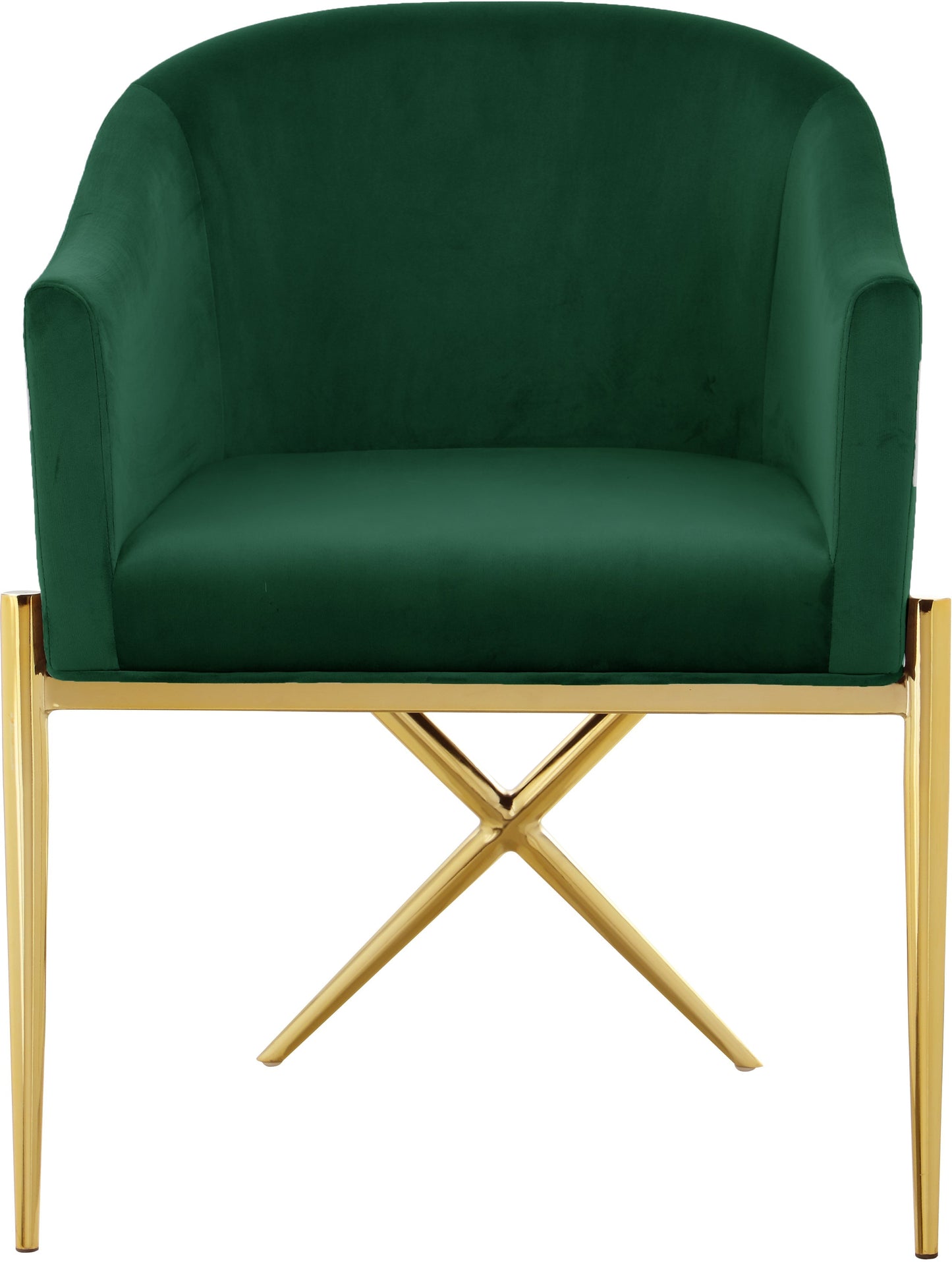 Xavier Velvet Dining Chair - Furniture Depot