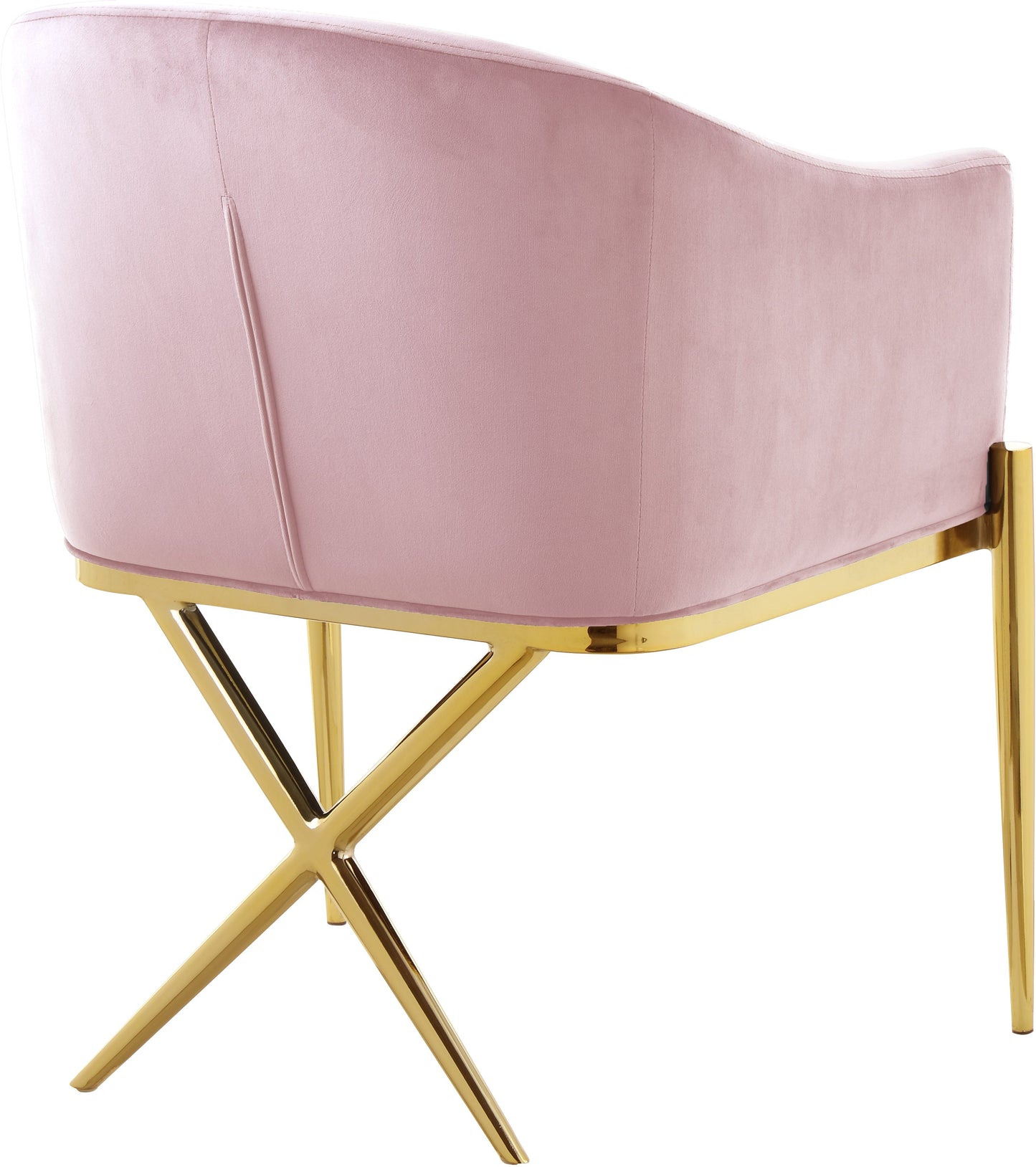 Xavier Velvet Dining Chair - Furniture Depot