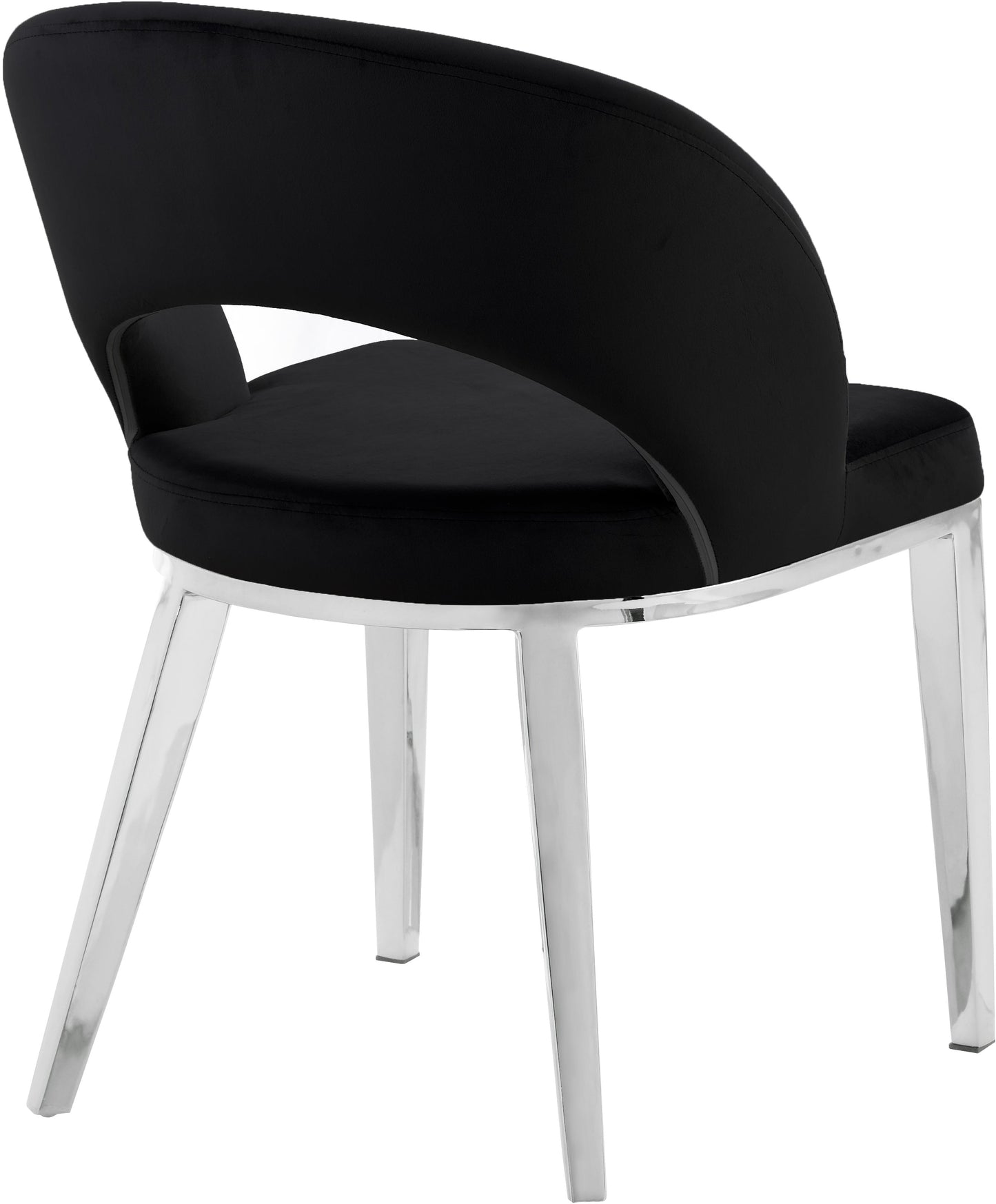 Roberto Velvet Dining Chair - Furniture Depot