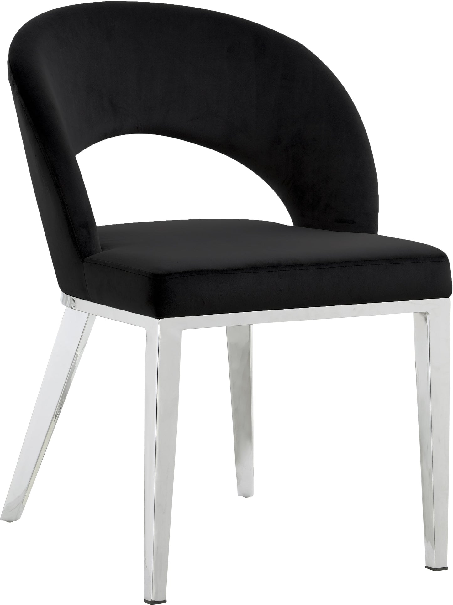 Roberto Velvet Dining Chair - Furniture Depot