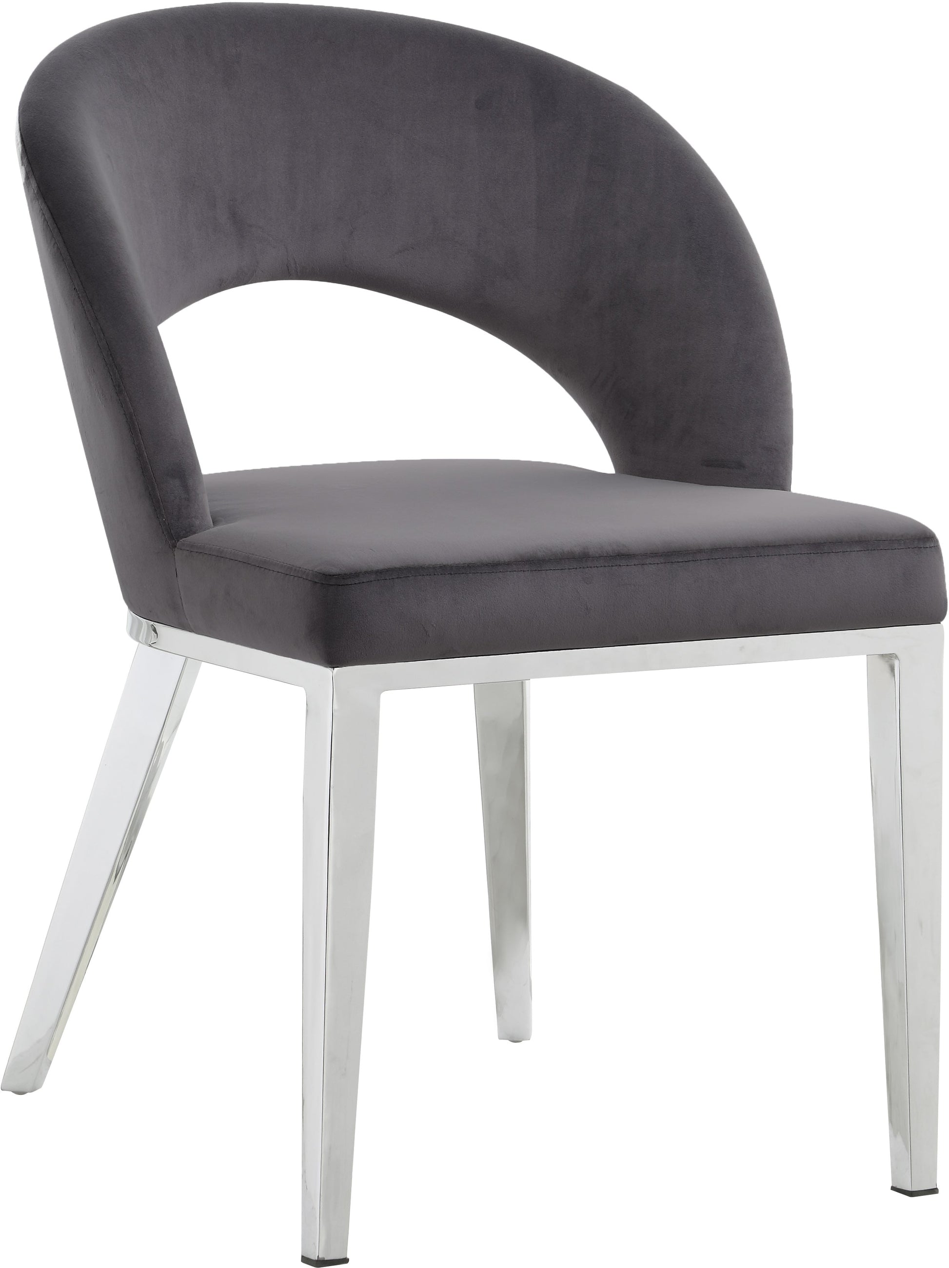 Roberto Velvet Dining Chair - Furniture Depot