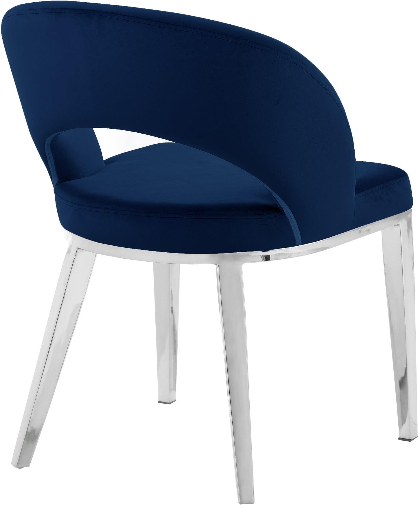 Roberto Velvet Dining Chair - Furniture Depot