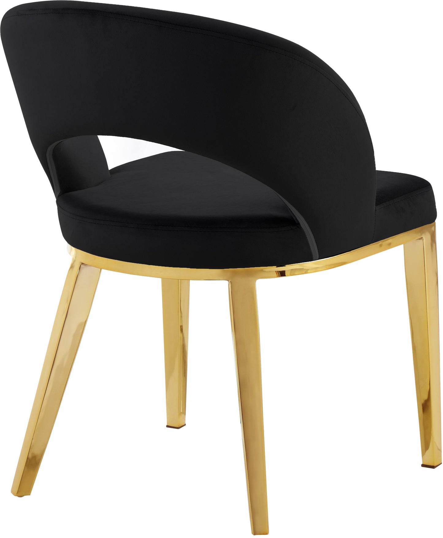 Roberto Velvet Dining Chair - Furniture Depot