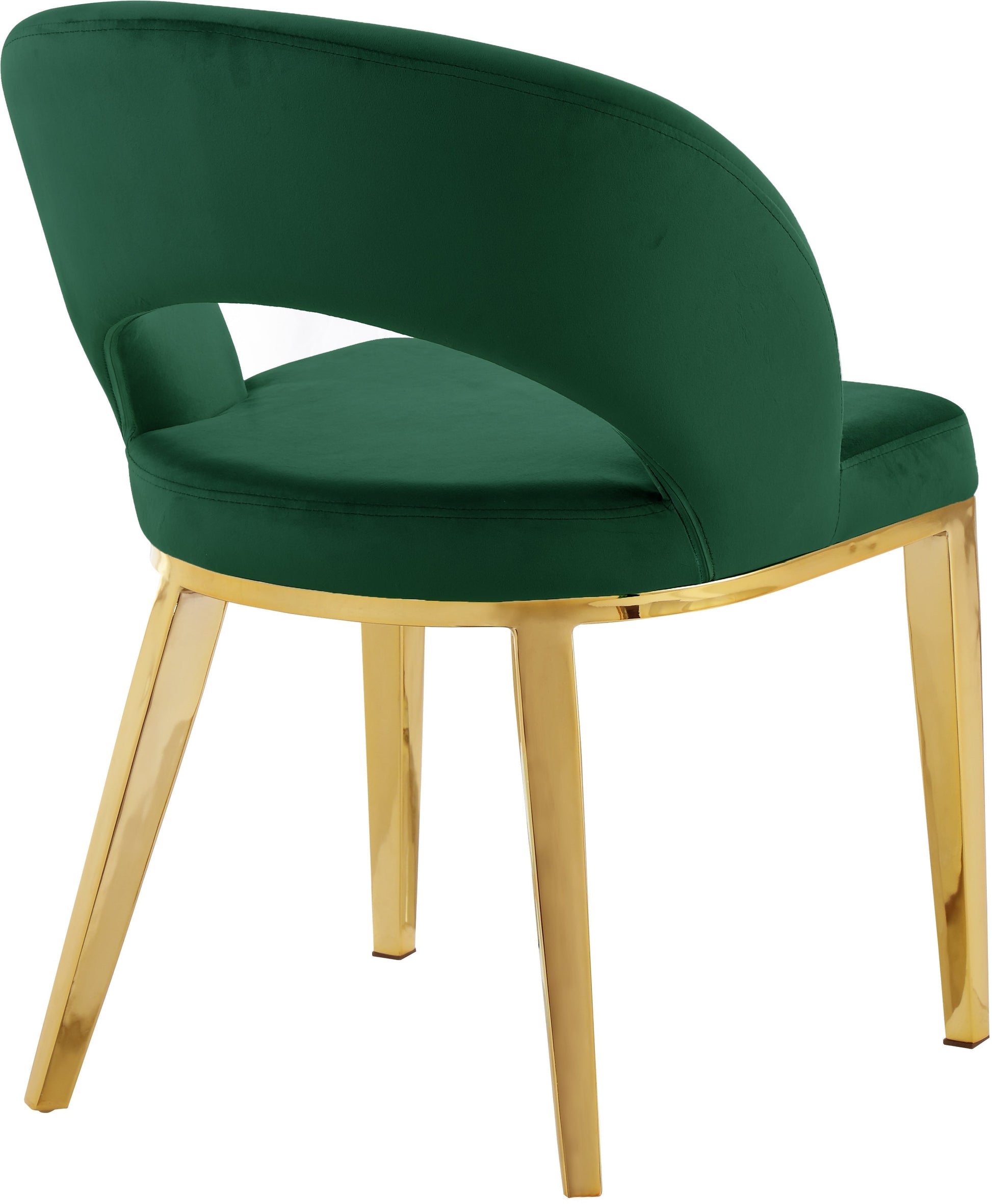 Roberto Velvet Dining Chair - Furniture Depot