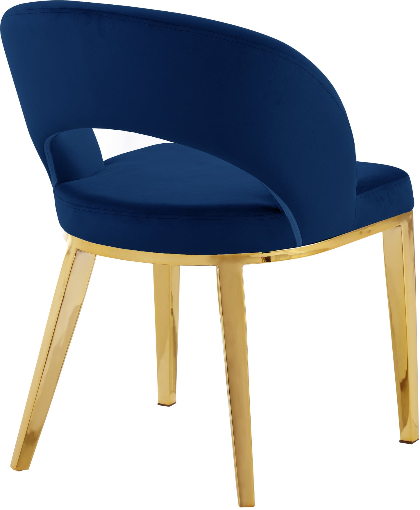 Roberto Velvet Dining Chair - Furniture Depot