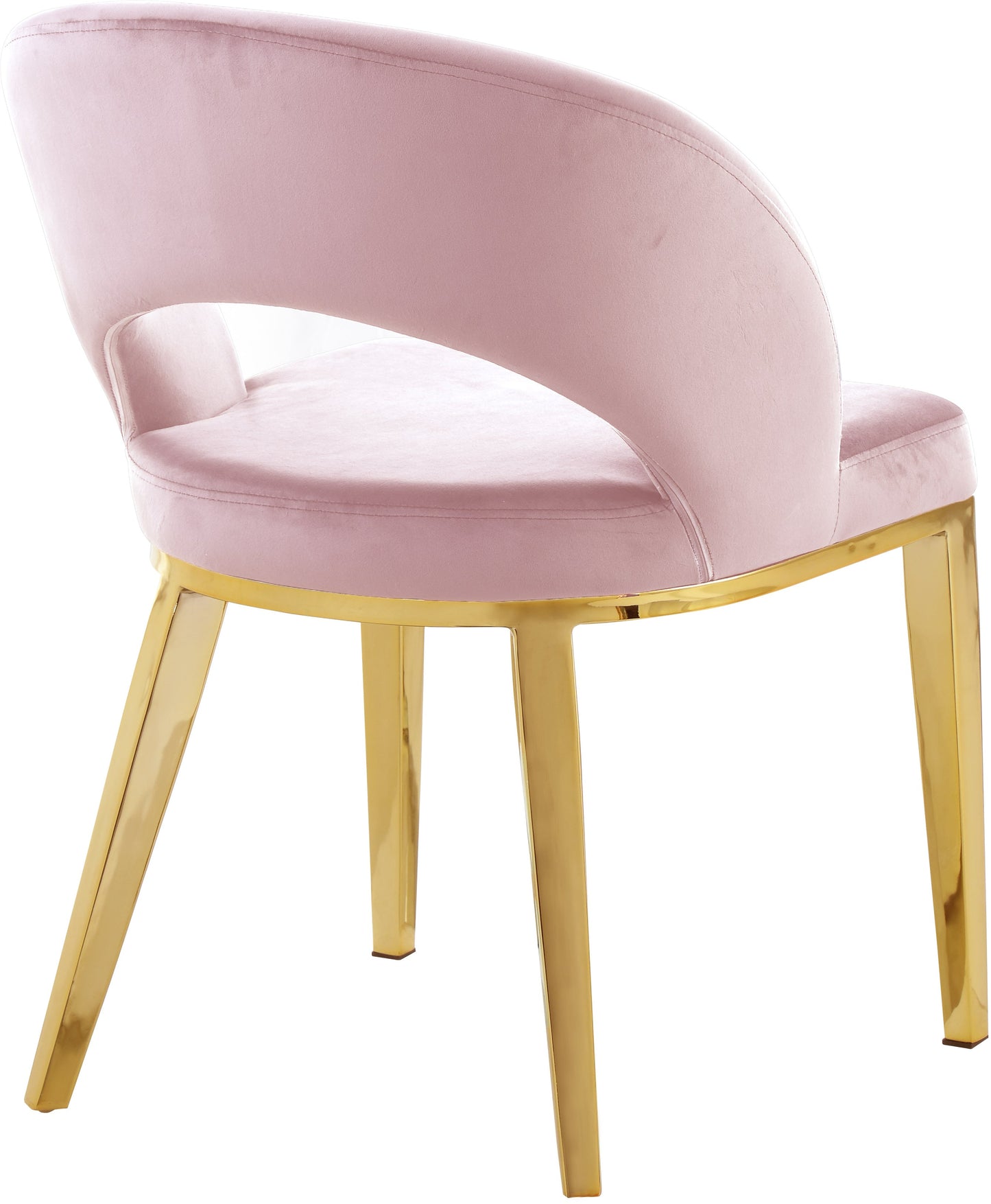 Roberto Velvet Dining Chair - Furniture Depot