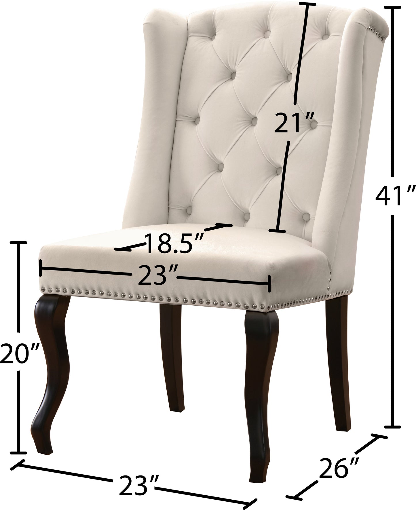 Suri Velvet Dining Chair - Furniture Depot