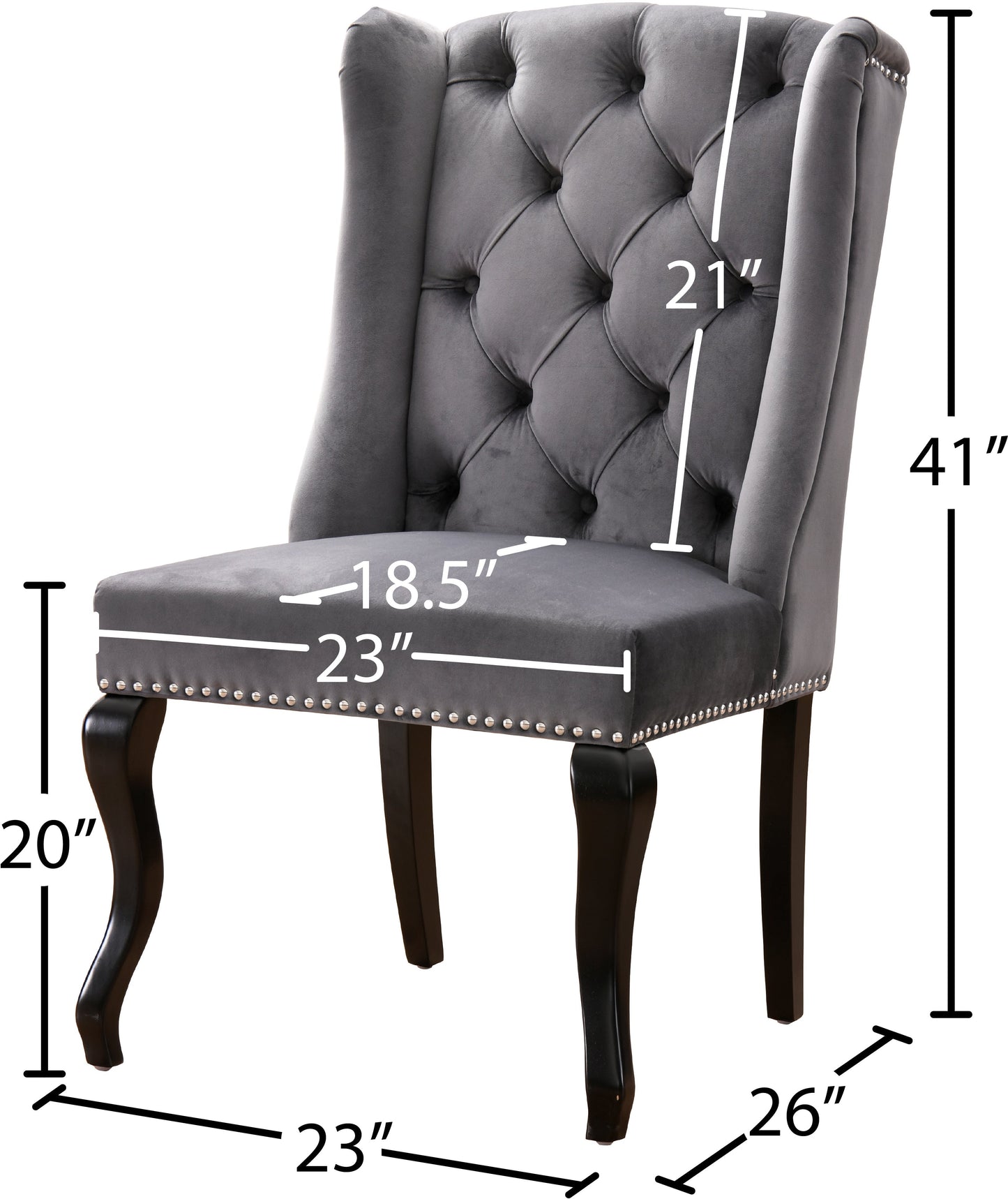 Suri Velvet Dining Chair - Furniture Depot