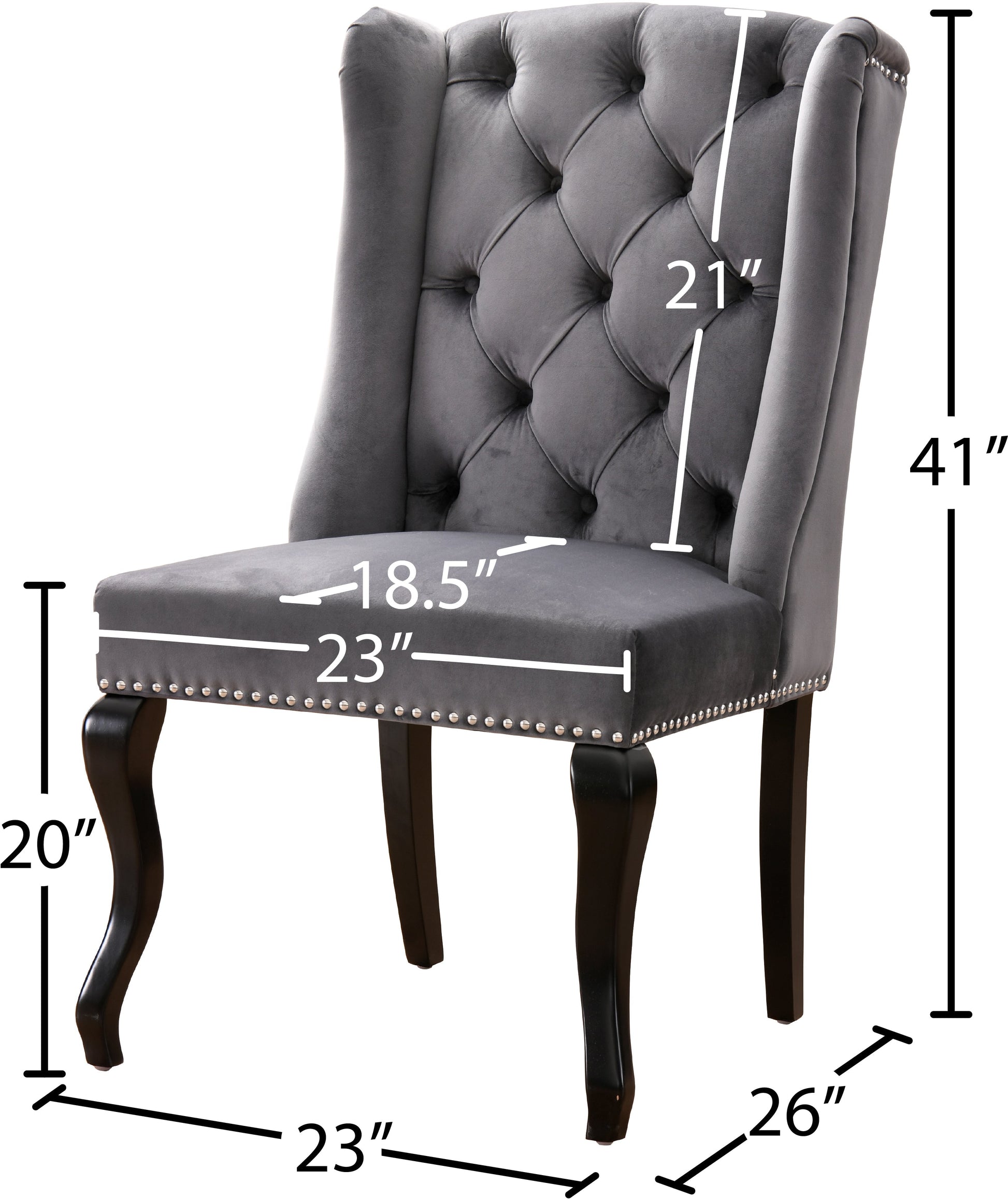 Suri Velvet Dining Chair - Furniture Depot