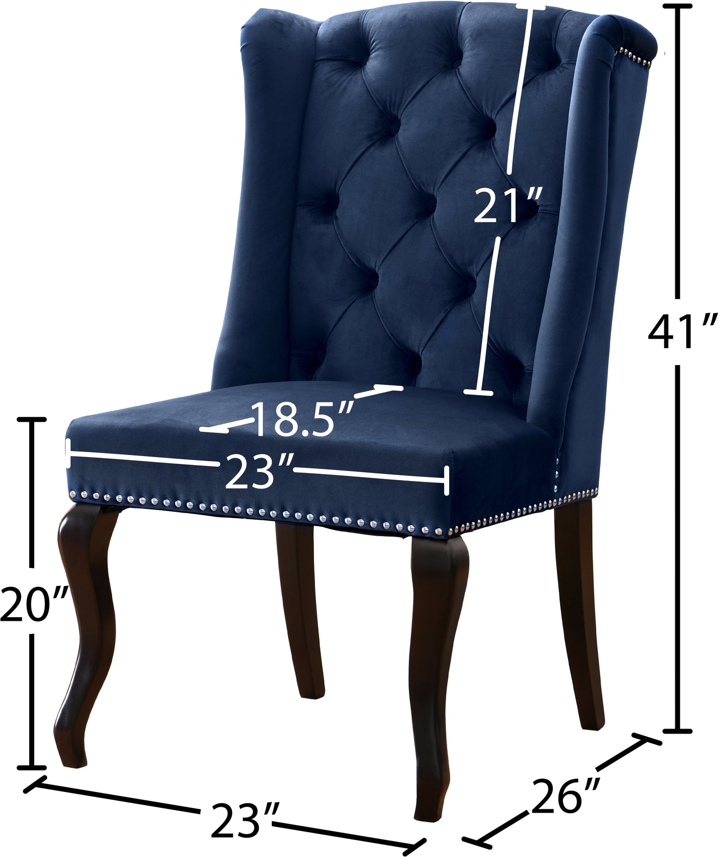 Suri Velvet Dining Chair - Furniture Depot