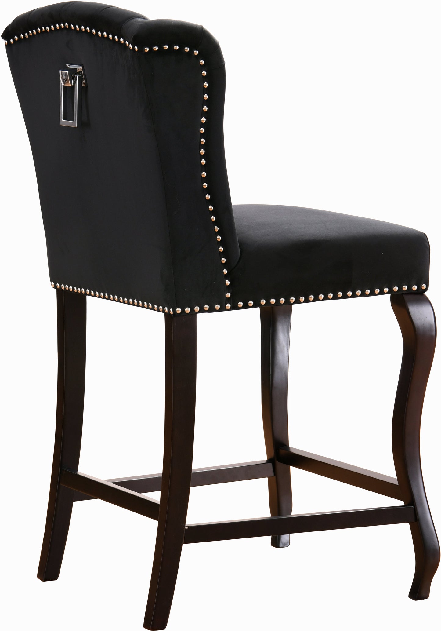 Suri Velvet Stool - Furniture Depot (7679016796408)