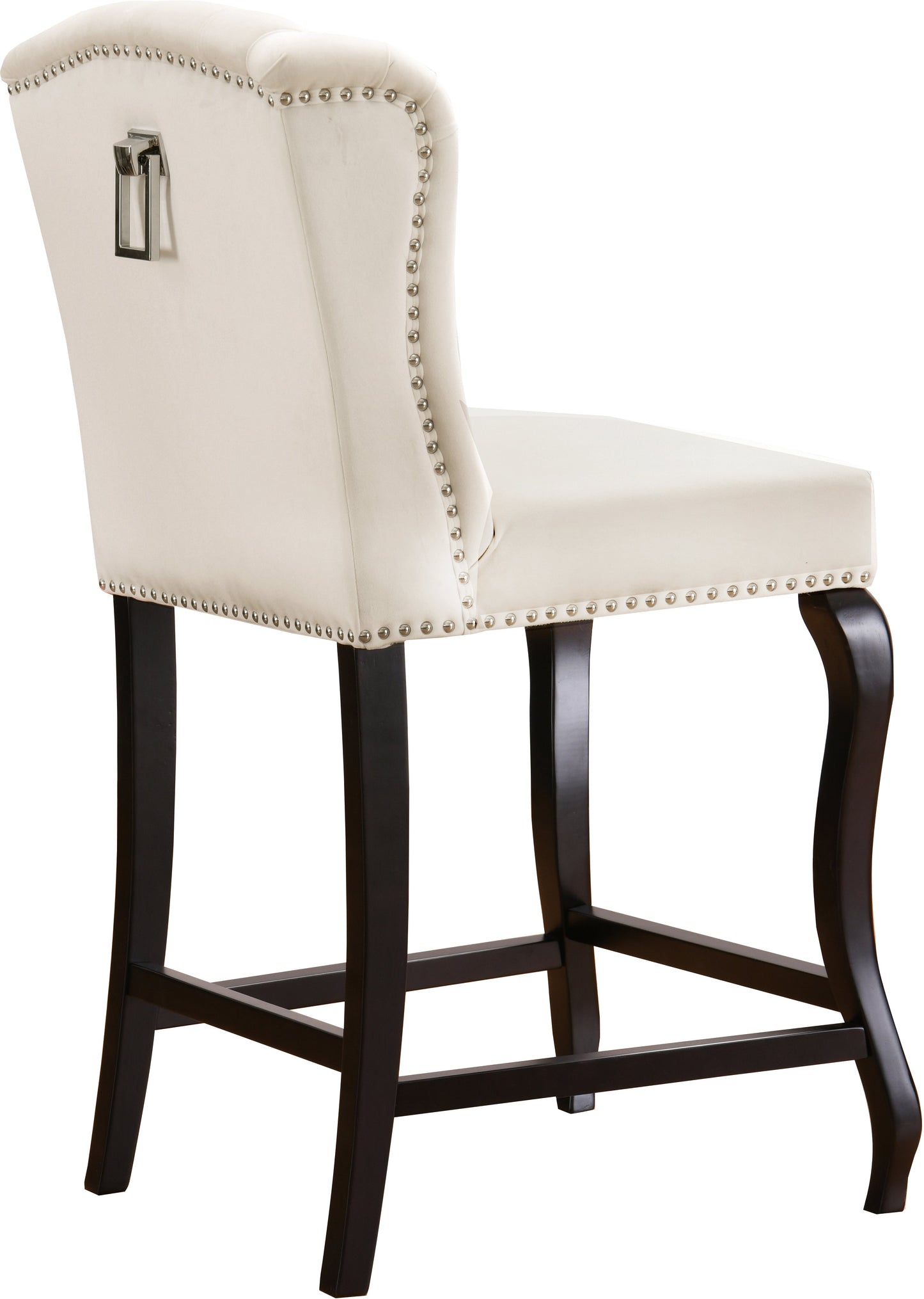 Suri Velvet Stool - Furniture Depot (7679016796408)