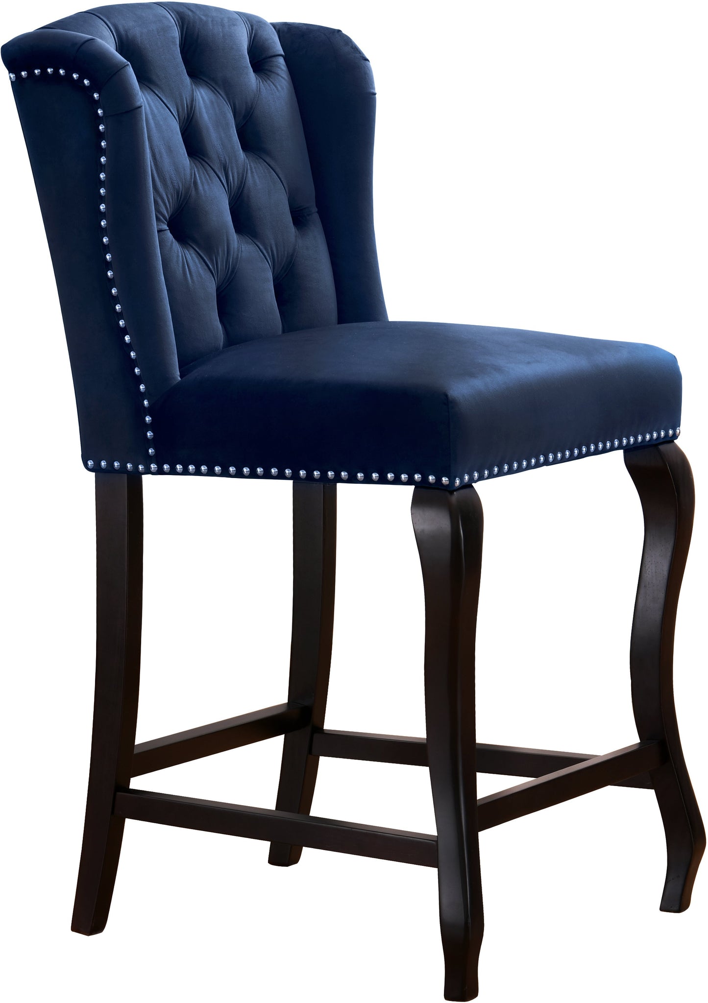 Suri Velvet Stool - Furniture Depot (7679016796408)