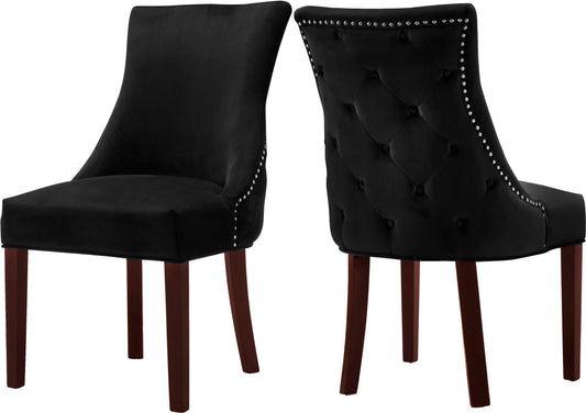 Hannah Velvet Dining Chair - Furniture Depot