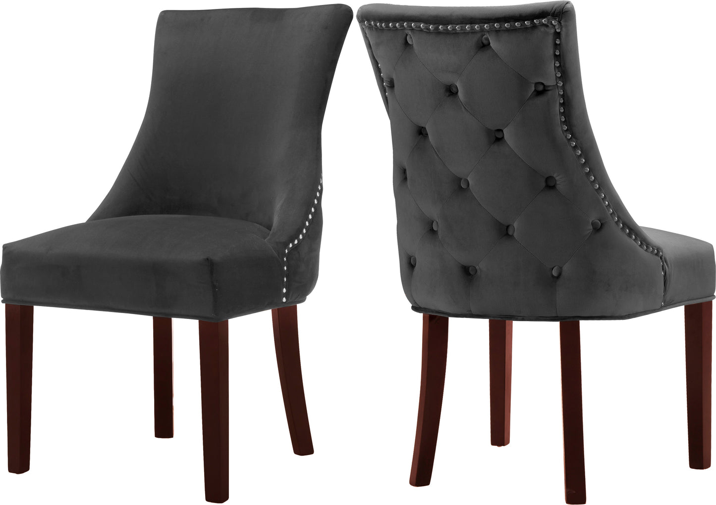 Hannah Velvet Dining Chair - Furniture Depot