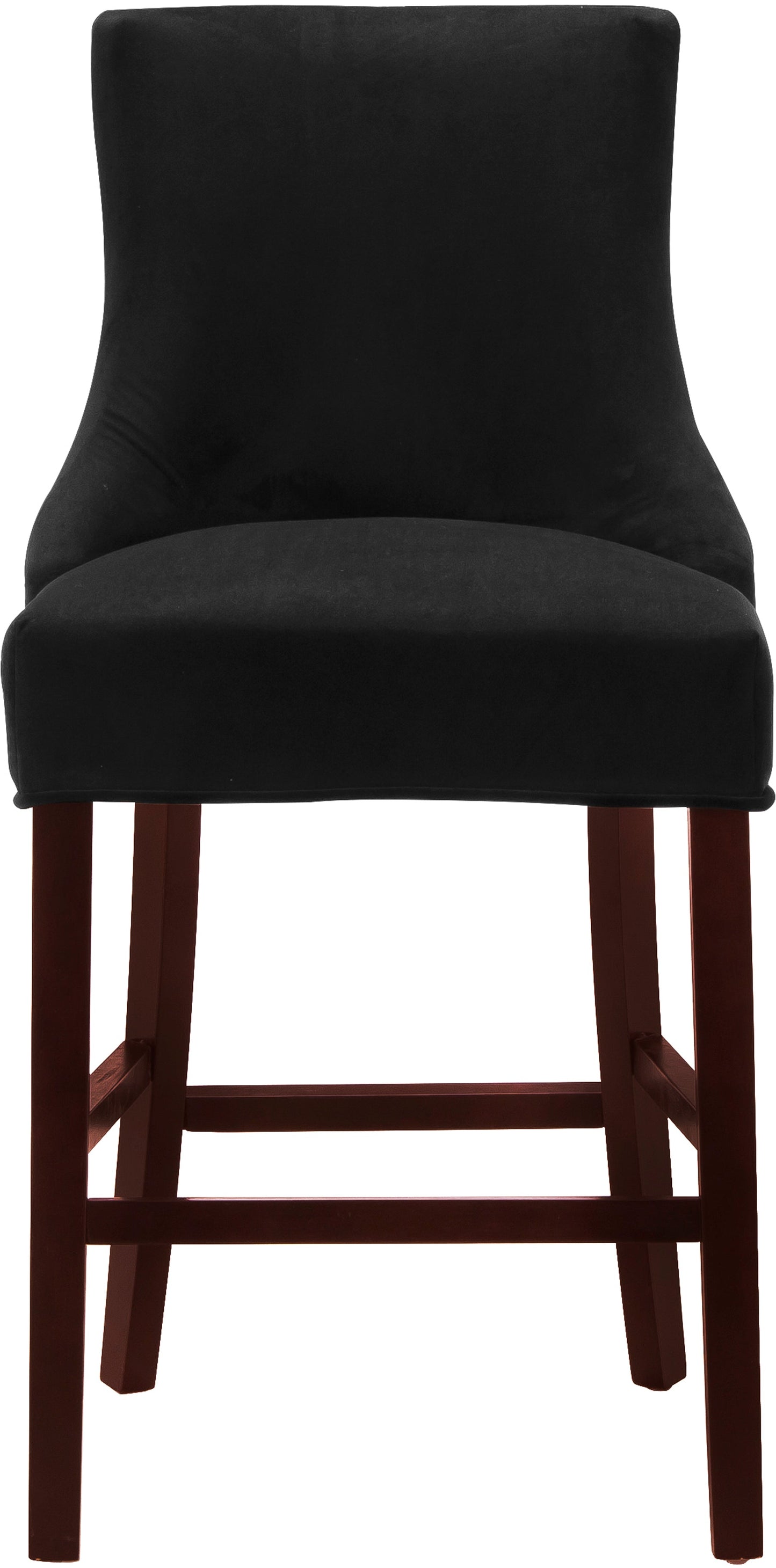 Hannah Velvet Stool - Furniture Depot