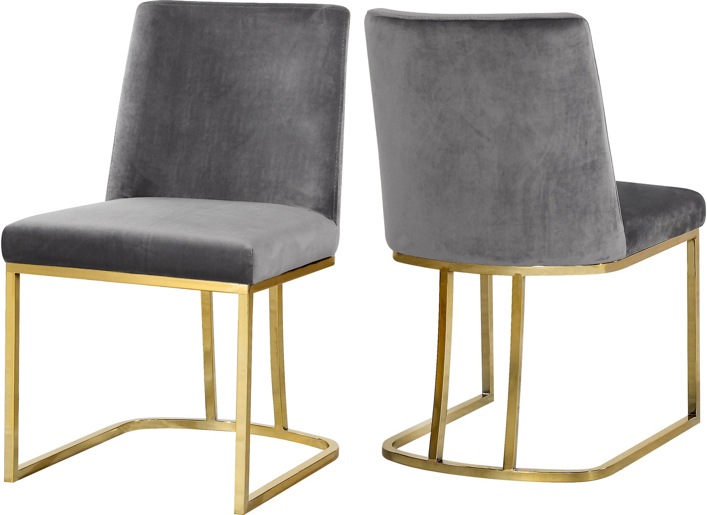 Heidi Velvet Dining Chair - Furniture Depot (7679016861944)