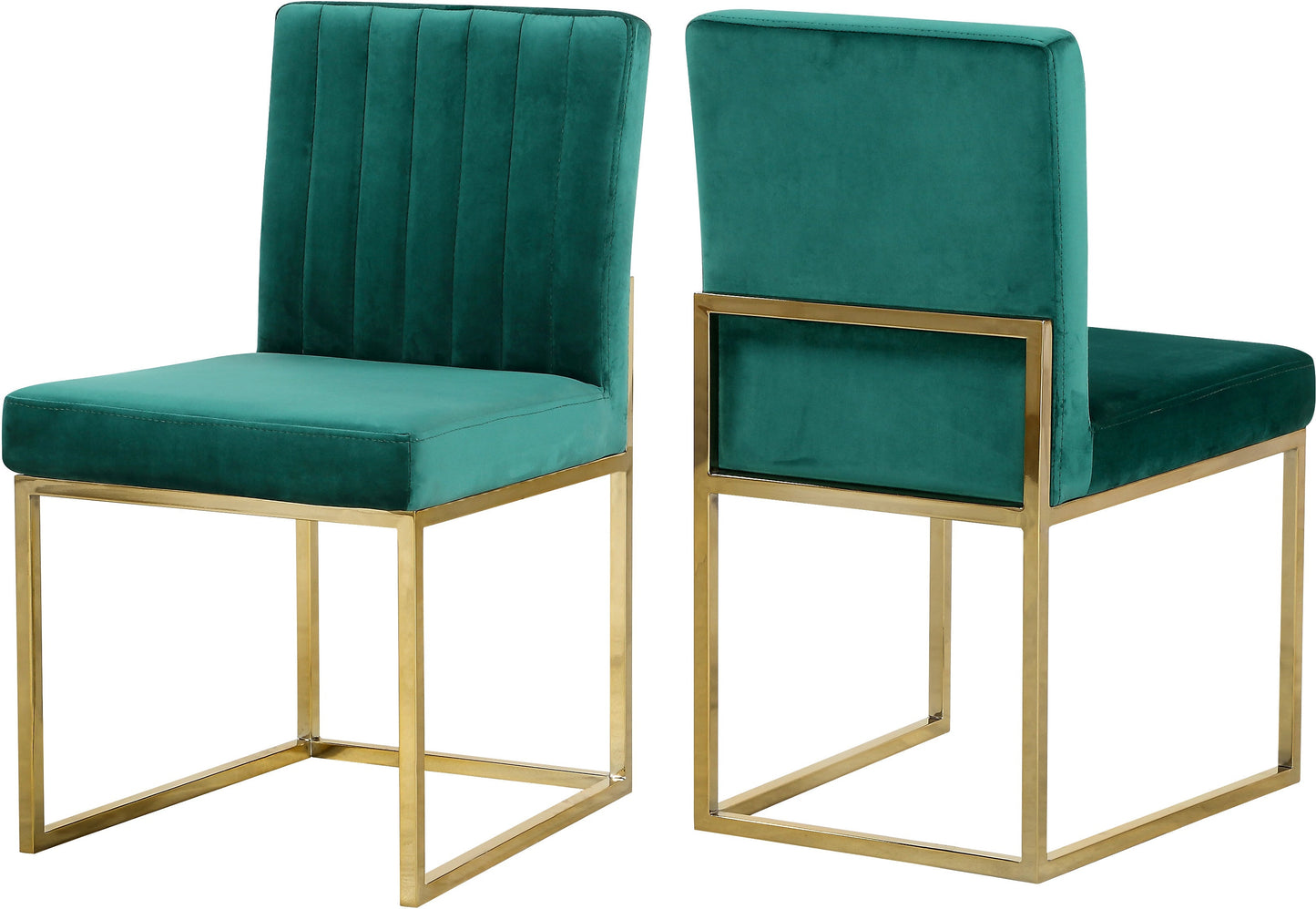 Giselle Velvet Dining Chair - Furniture Depot