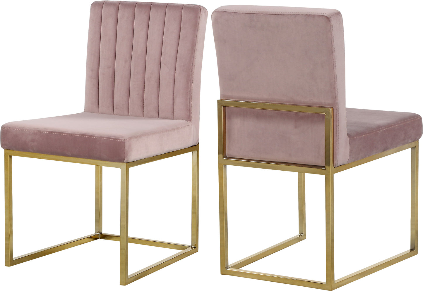 Giselle Velvet Dining Chair - Furniture Depot