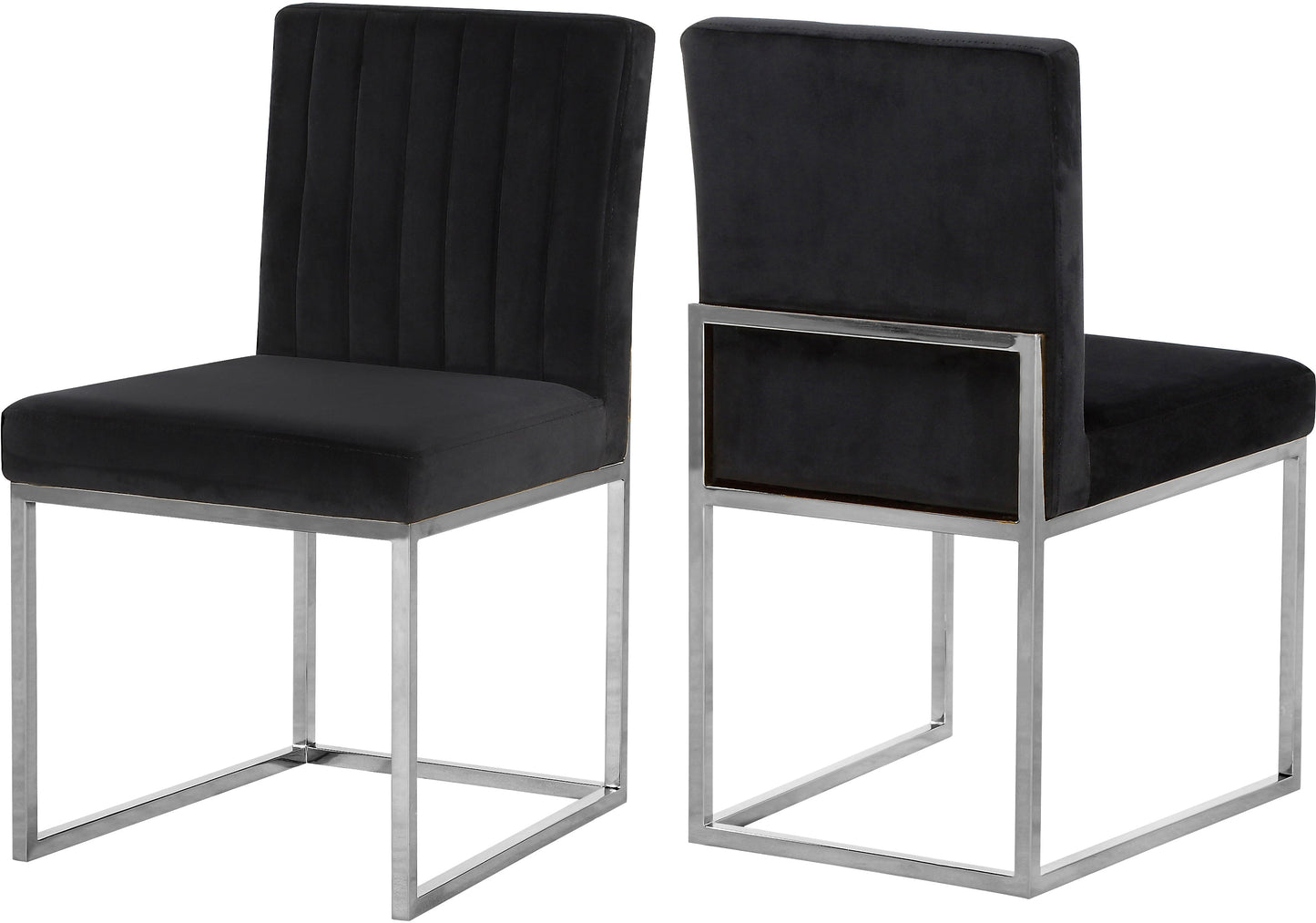 Giselle Velvet Dining Chair - Furniture Depot