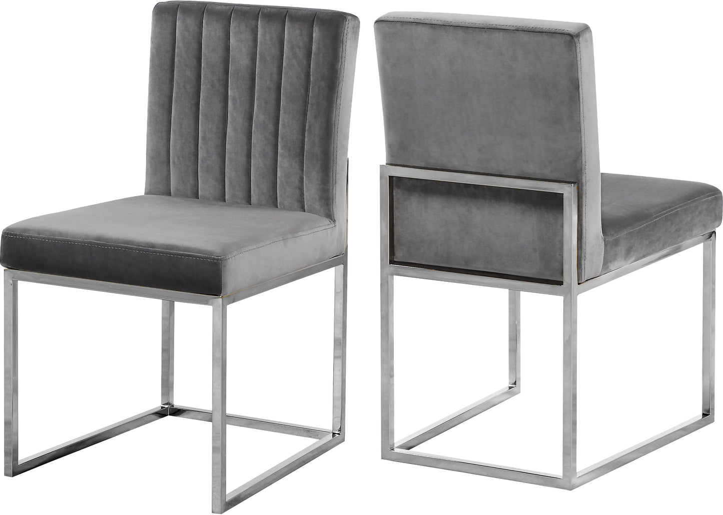 Giselle Velvet Dining Chair - Furniture Depot