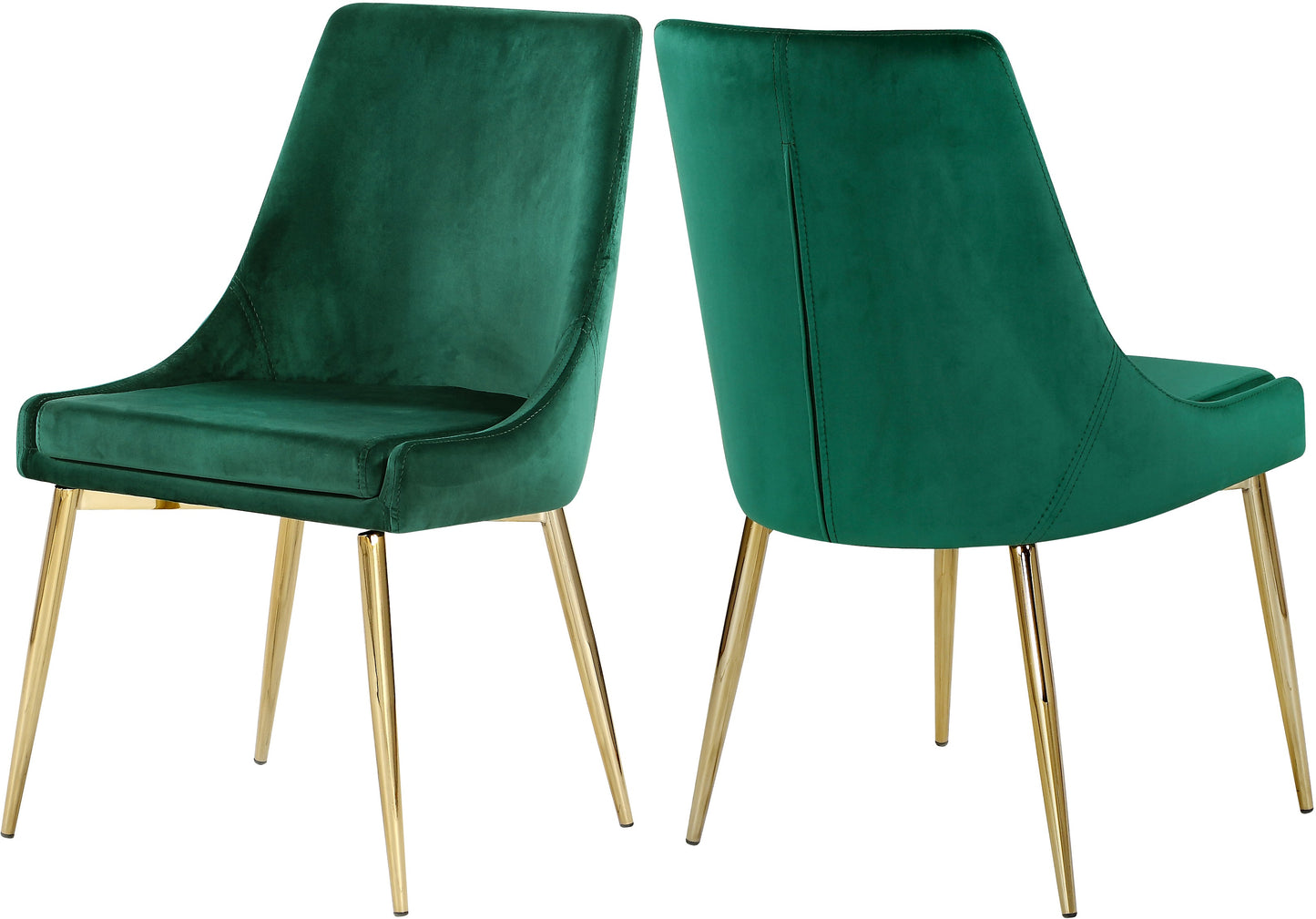 Karina Velvet Dining Chair - Furniture Depot