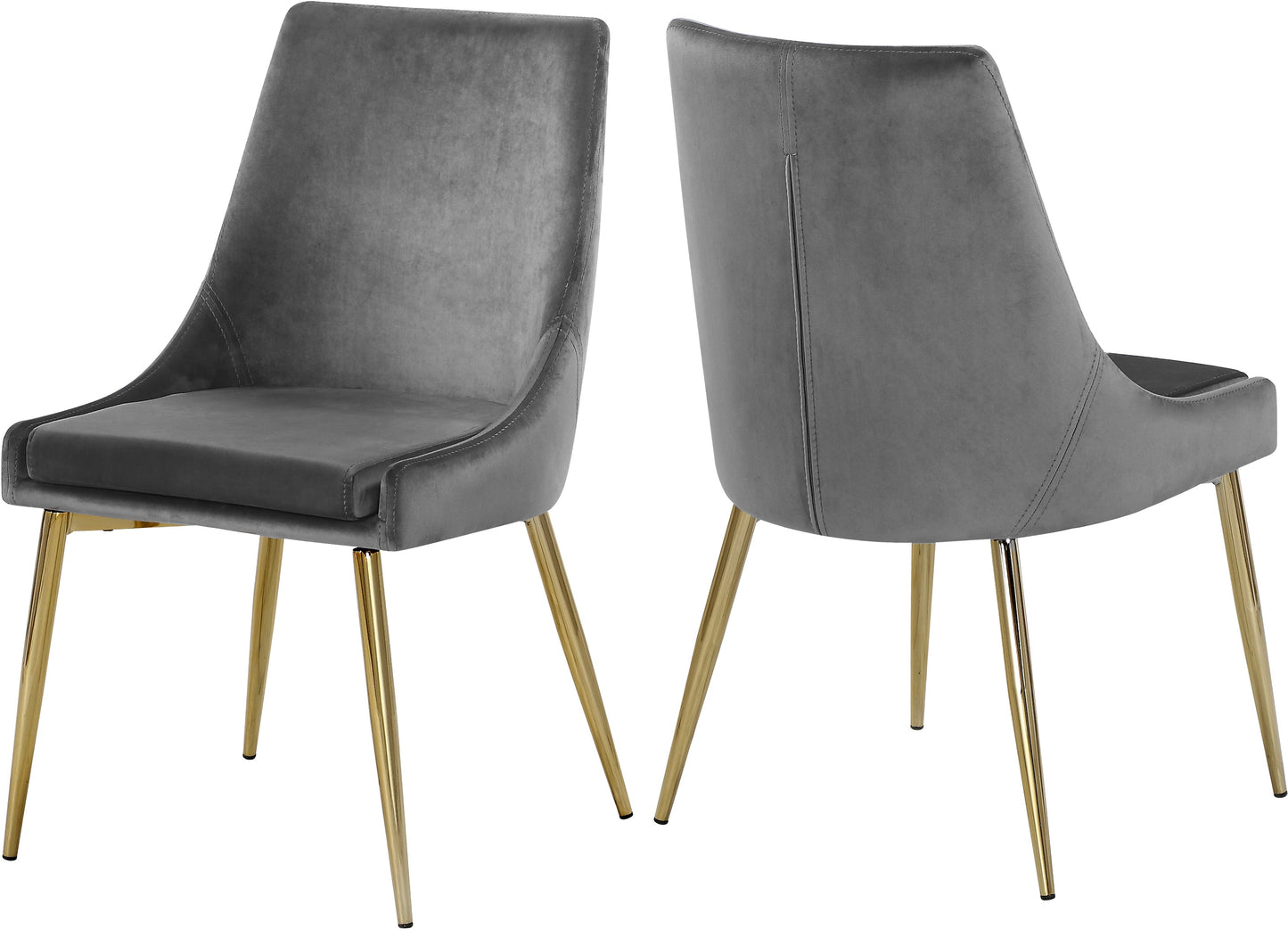 Karina Velvet Dining Chair - Furniture Depot