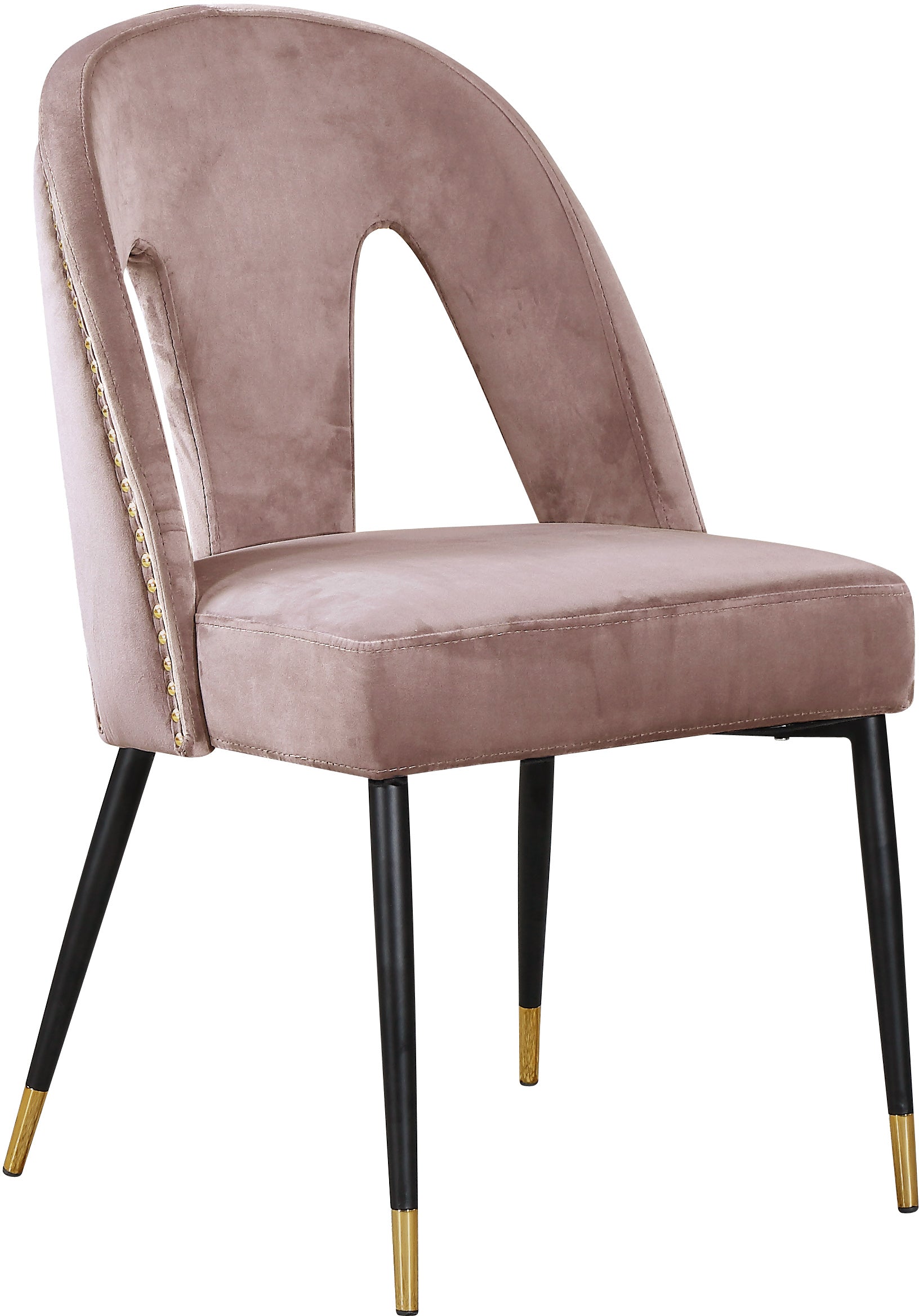 Akoya Velvet Dining Chair - Furniture Depot