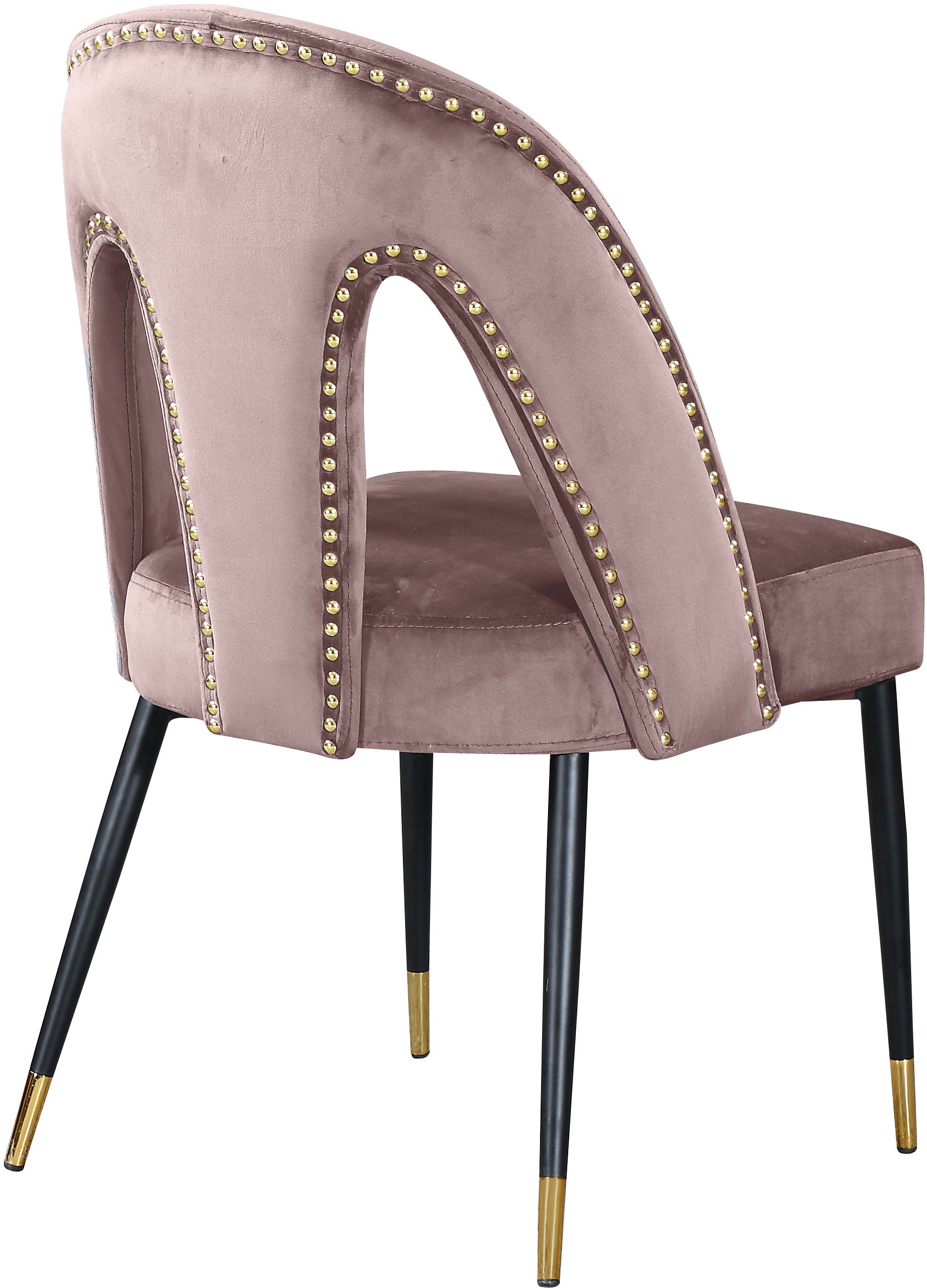 Akoya Velvet Dining Chair - Furniture Depot