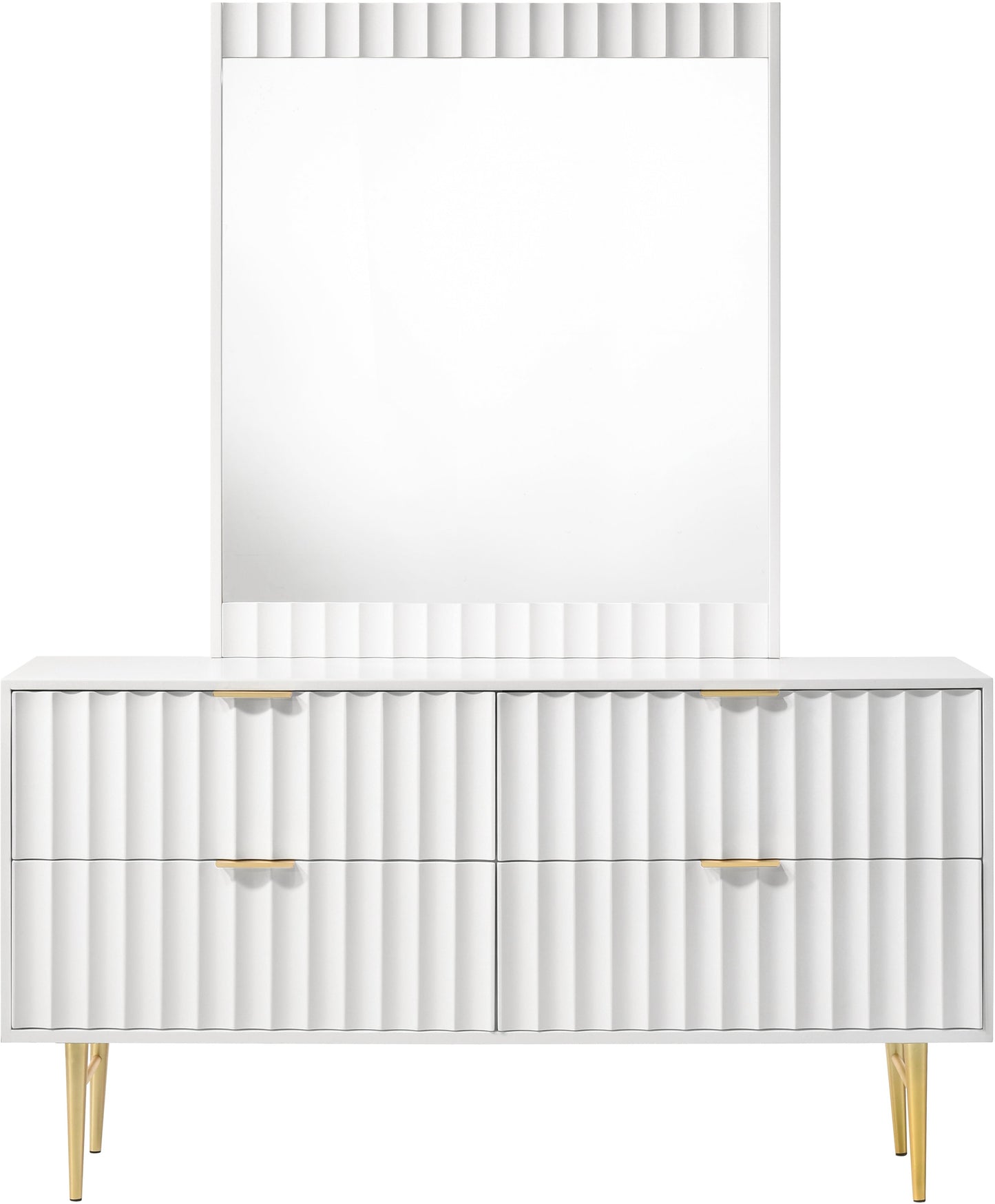 Modernist Gloss Dresser - Furniture Depot