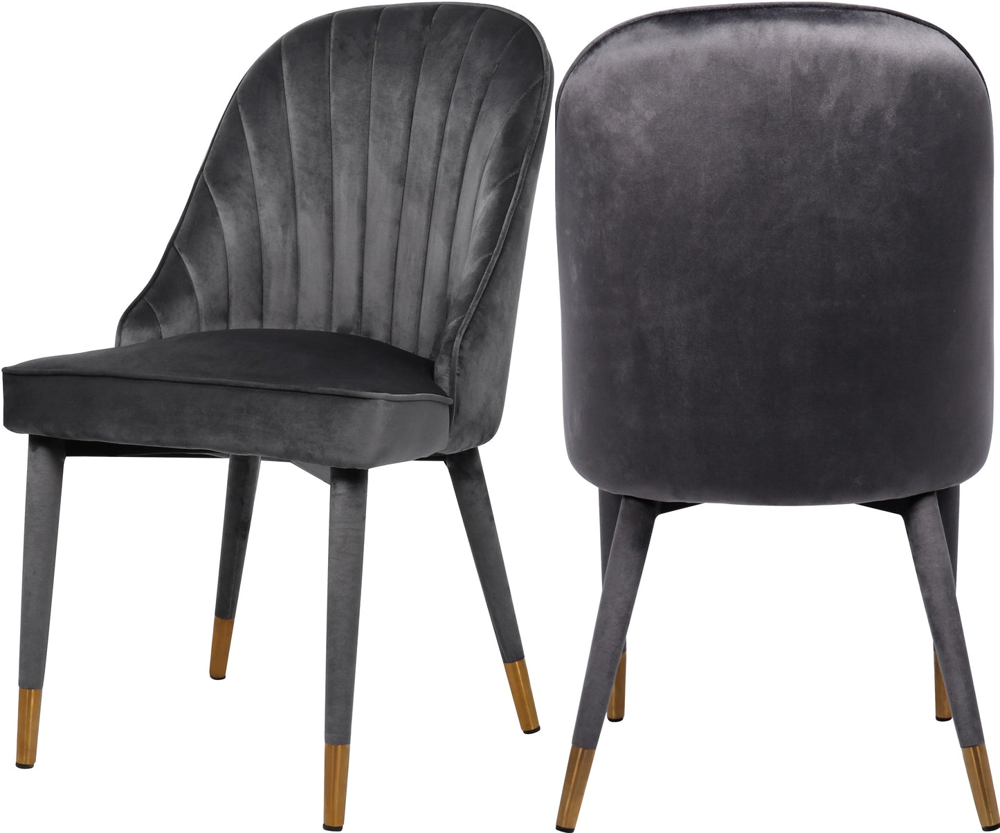 Belle Velvet Dining Chair - Furniture Depot