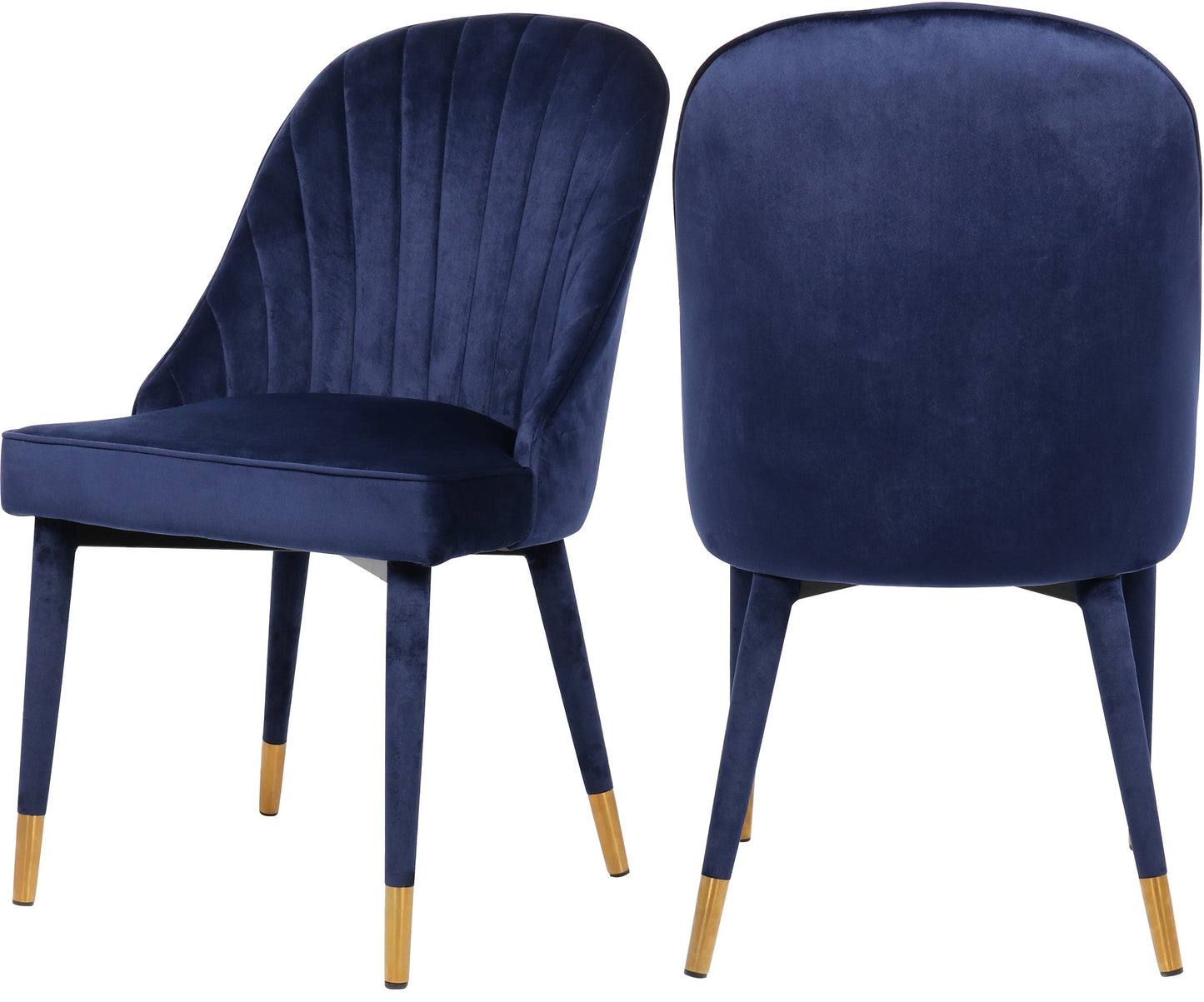 Belle Velvet Dining Chair - Furniture Depot