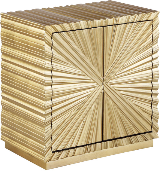 Golda Gold Side Table - Furniture Depot (7679017517304)