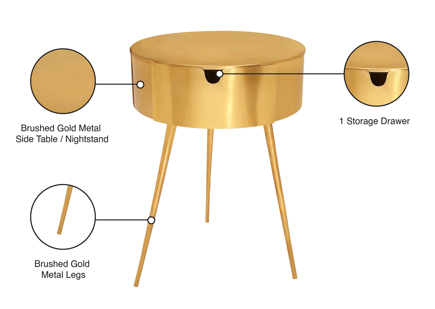 Bali Night Stand - Furniture Depot