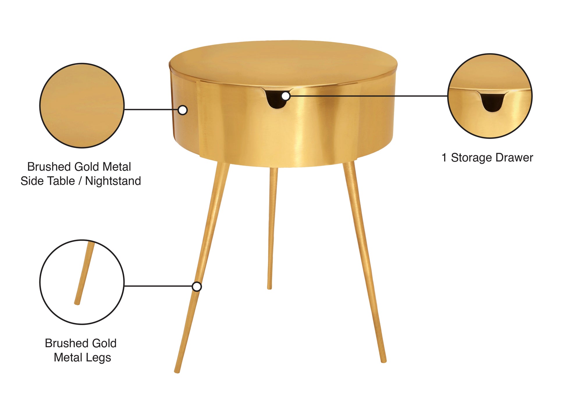 Bali Night Stand - Furniture Depot