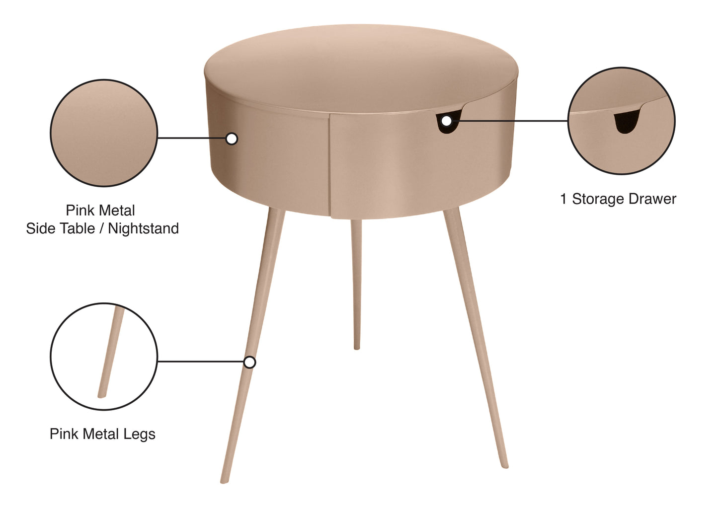 Bali Night Stand - Furniture Depot