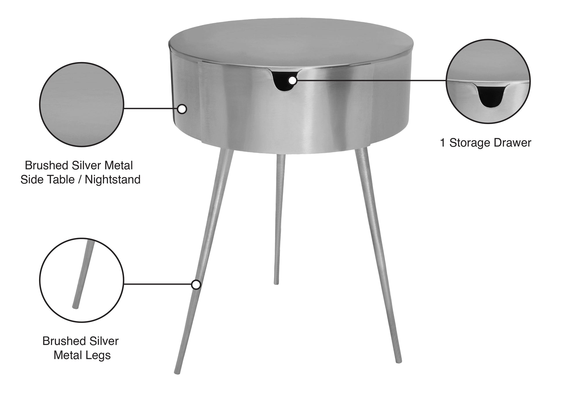 Bali Night Stand - Furniture Depot