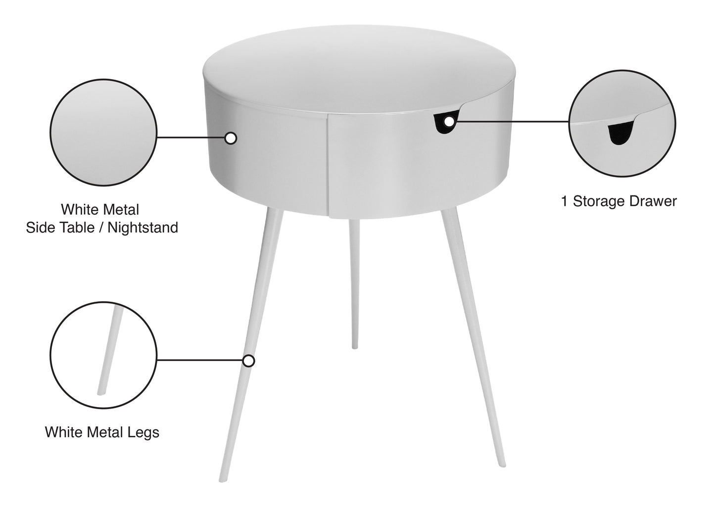 Bali Night Stand - Furniture Depot