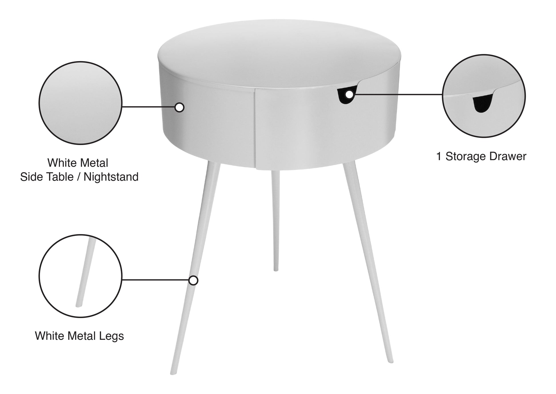 Bali Night Stand - Furniture Depot