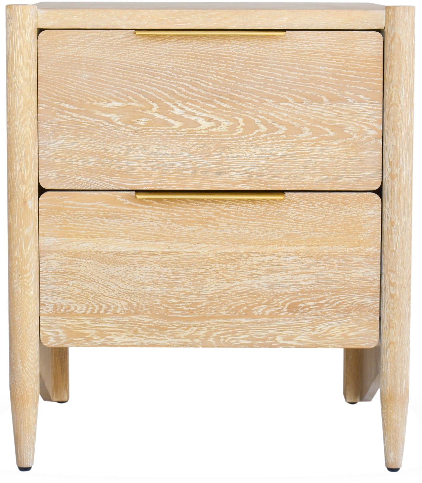 Oakwood White Oak Night Stand - Furniture Depot