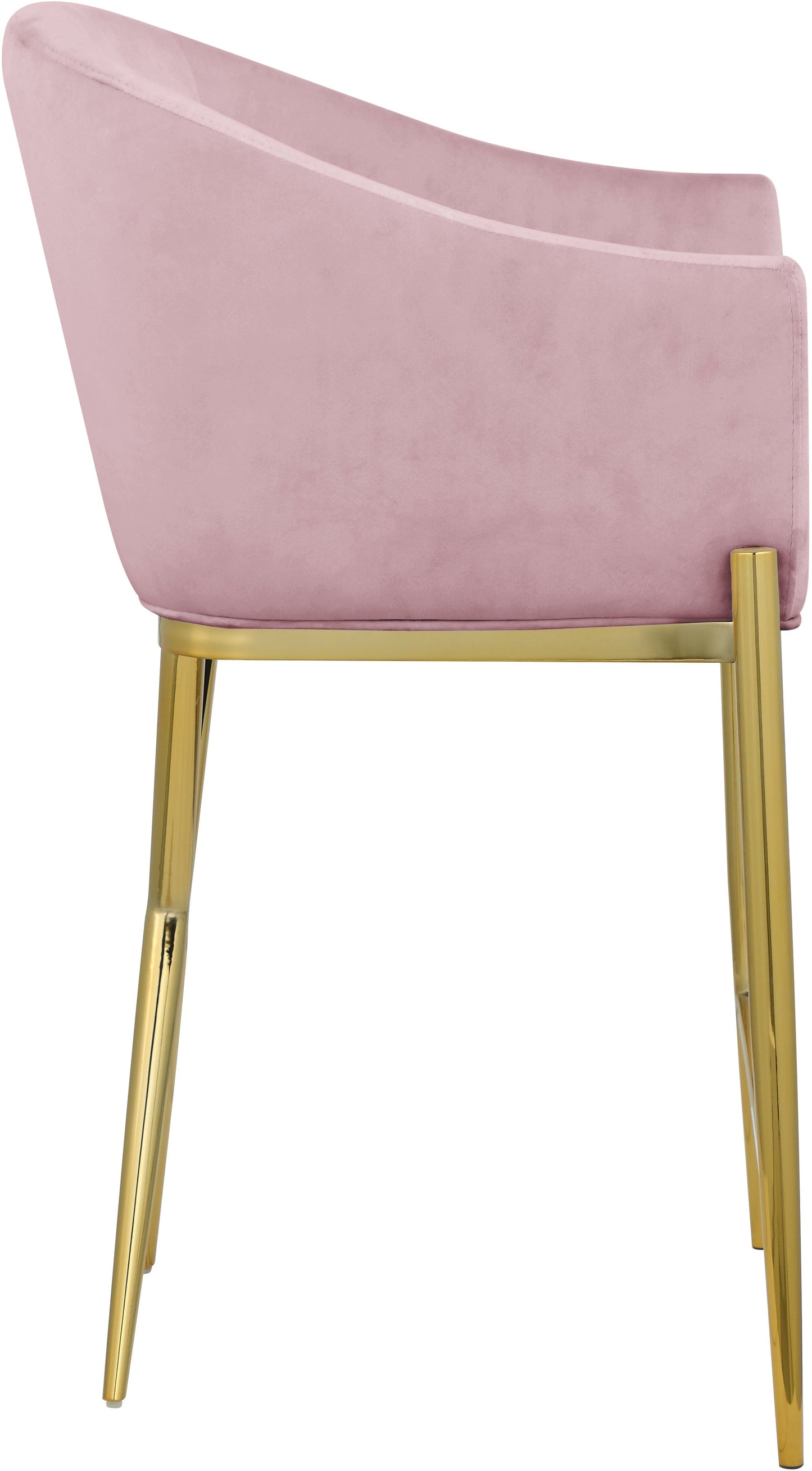 Xavier Velvet Counter Stool - Furniture Depot
