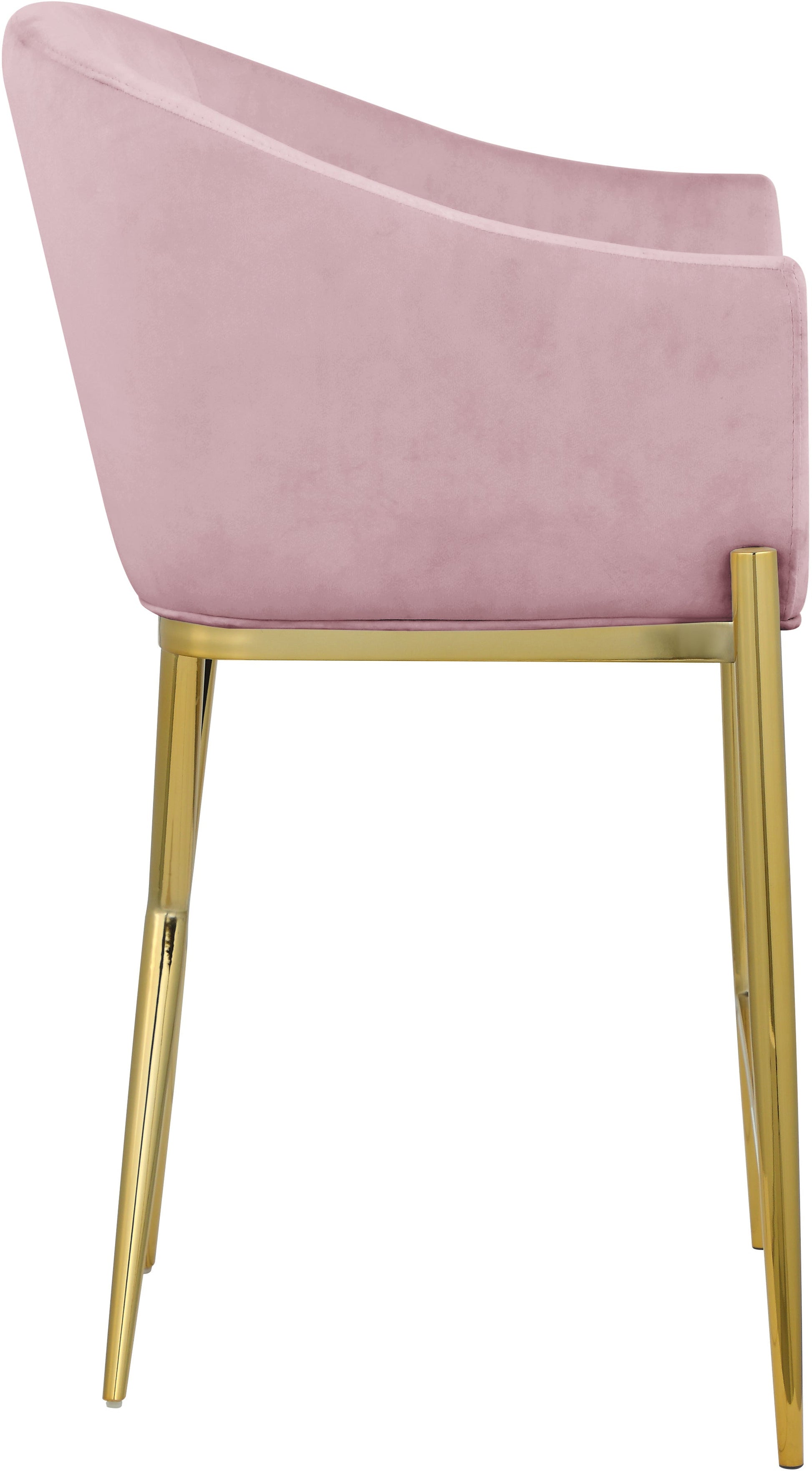 Xavier Velvet Counter Stool - Furniture Depot